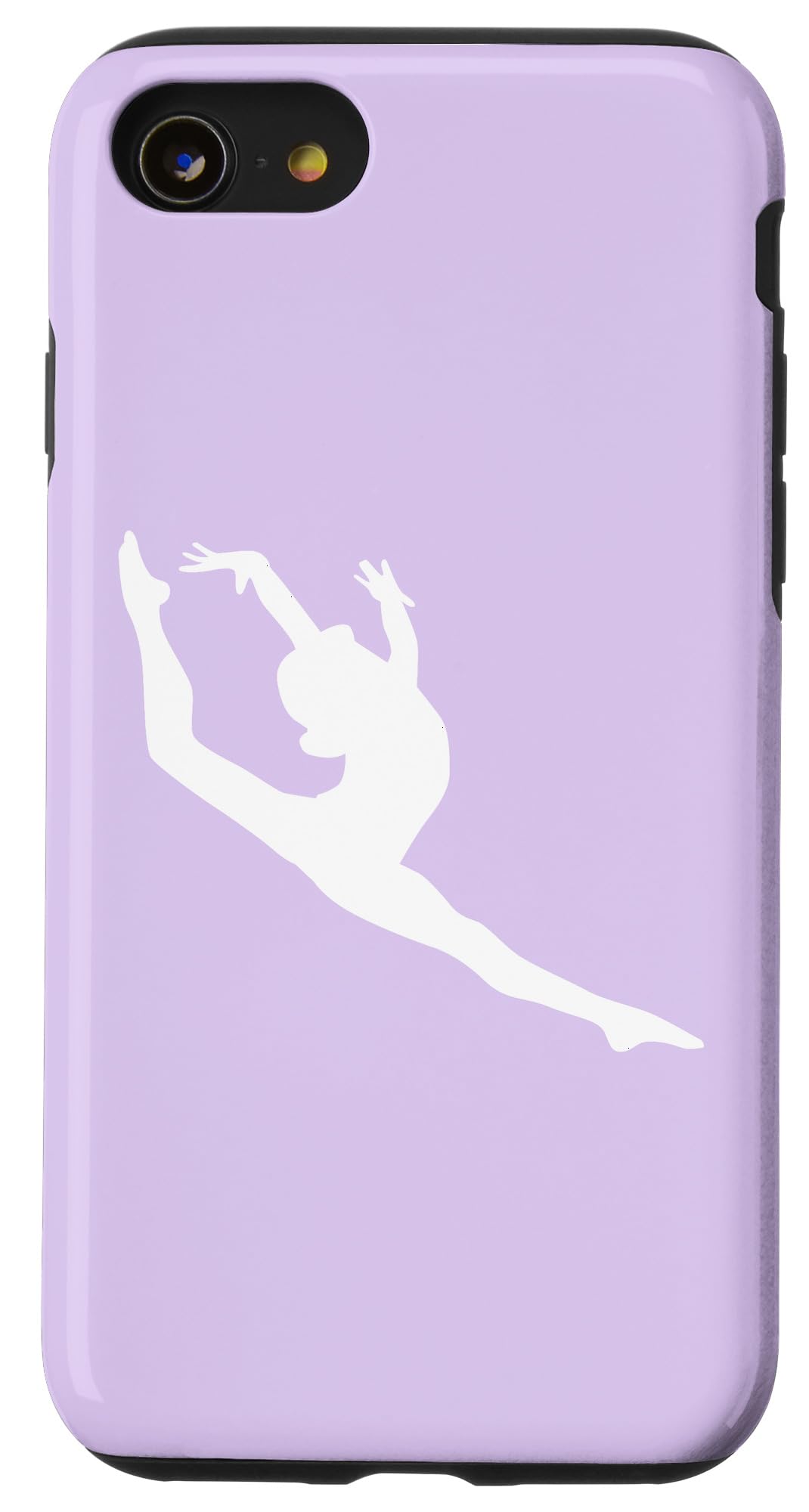 iPhone SE (2020) / 7 / 8 Slim Protective Phone Case for Women - Perfect for Gymnastics, Dance & Sports - Durable Shadow Design for Active Lifestyles