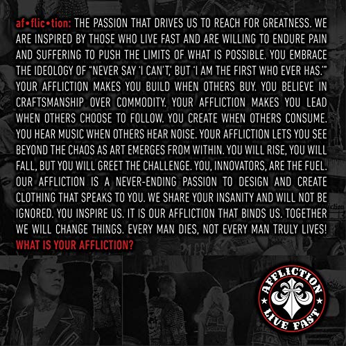 Affliction Men's T-Shirts - Classic Core Graphic Tees for Casual Wear & Street Style | Gym, Outdoors, Everyday Fashion