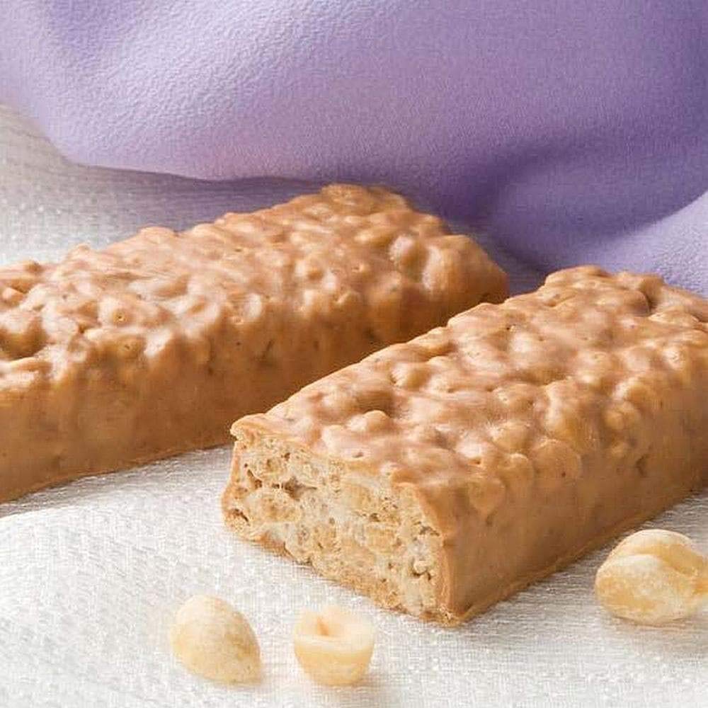 Nashua Nutrition High Protein & Fiber Peanut Butter Bars - Gluten Free Pre-Workout Snack, 7 Pack | Healthy Energy Bars for Gym, Hiking & On-the-Go Nutrition