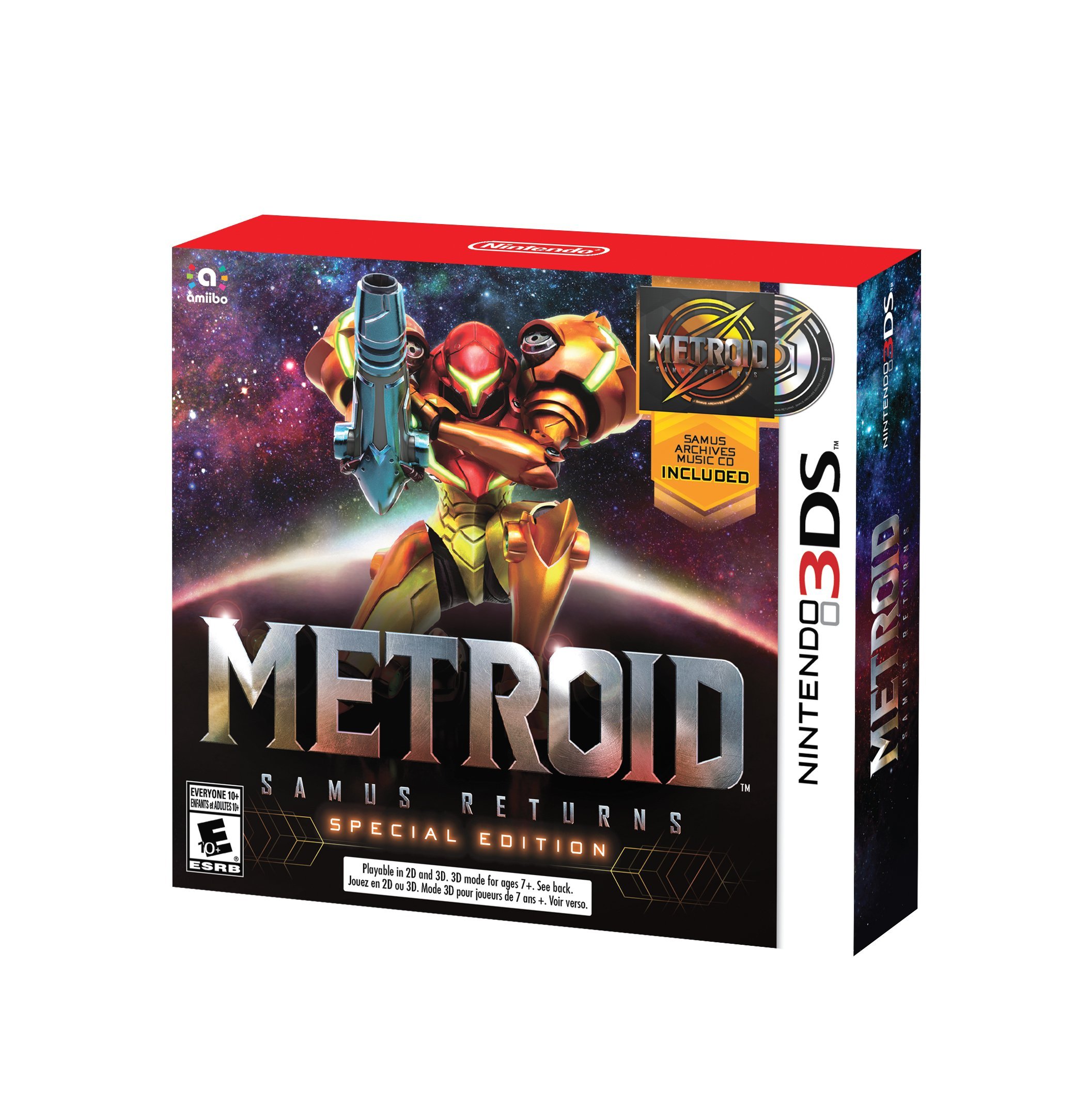 Metroid: Samus Returns Special Edition - Renewed Nintendo 3DS Game | Action-Adventure Sci-Fi Video Game | Perfect for Gamers & Collectors | Great for Travel, Commuting & Home Entertainment