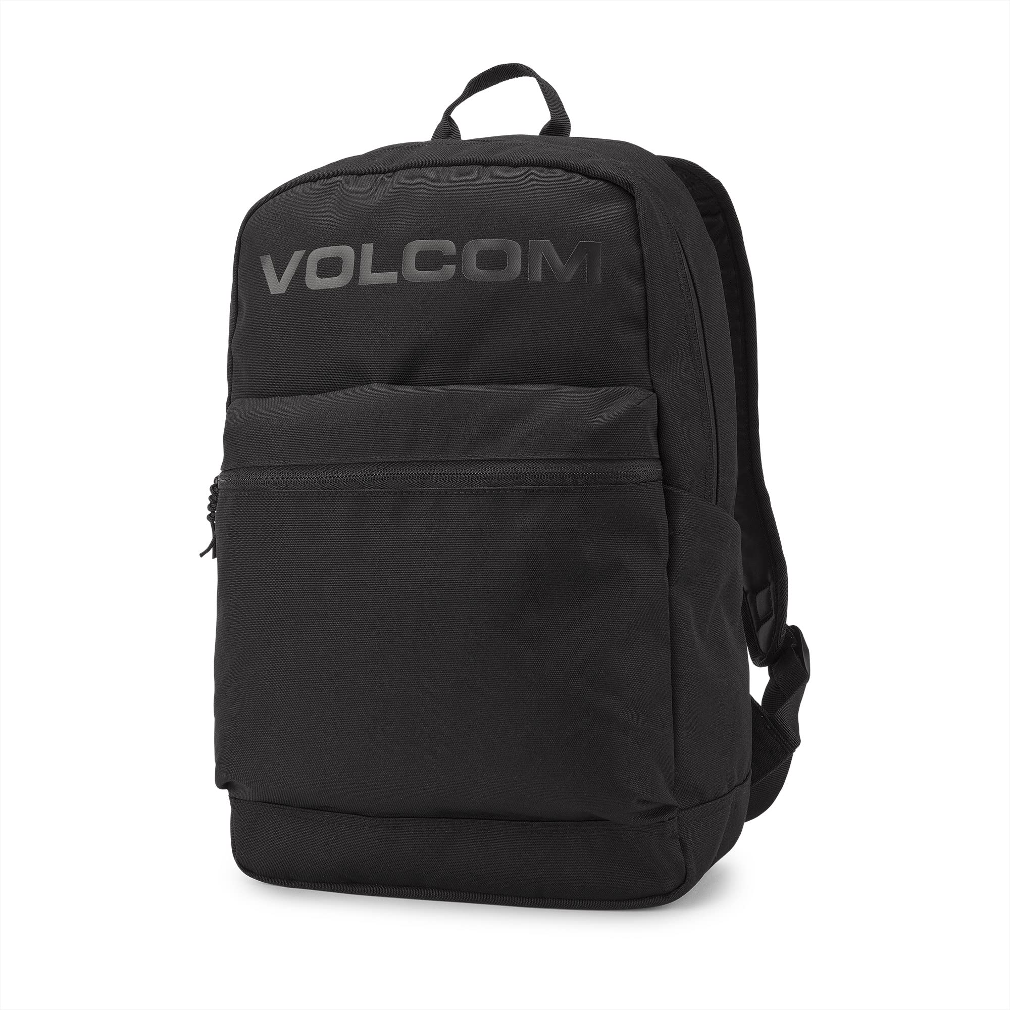 Volcom Men's School Lightweight Backpack - Black On Black, Durable & Water-Resistant Daypack for College, Work & Travel - Perfect for Students, Commuters & Outdoor Adventures