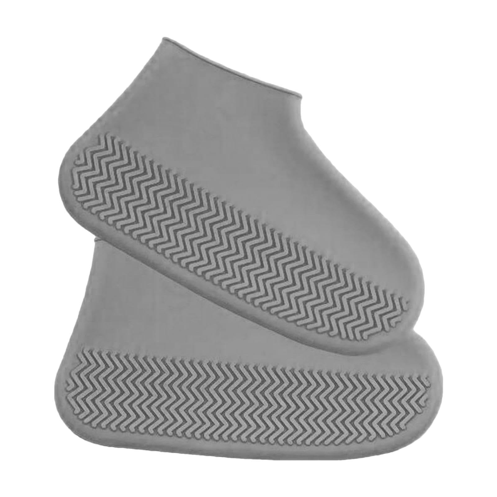 Foldable Waterproof Silicone Shoe Covers - Reusable Non-Slip Rubber Rain Boots for Women & Men | Perfect for Rainy Days, Snow Weather, Hiking, and Outdoor Activities