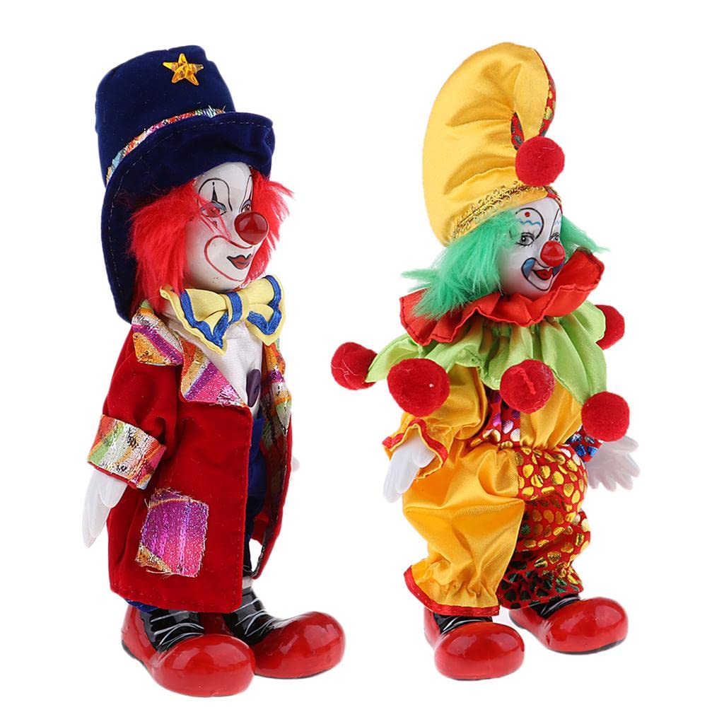 Porcelain Clown Doll - Perfect Birthday Gift for Collectors