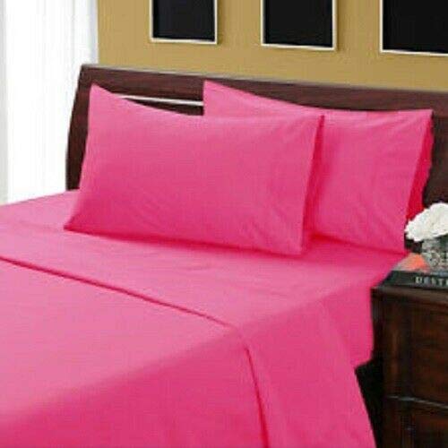 Luxury 4-Piece Olympic Queen Sheet Set - 100% Egyptian Cotton 310-Thread Count - Deep Pocket (Fits 5