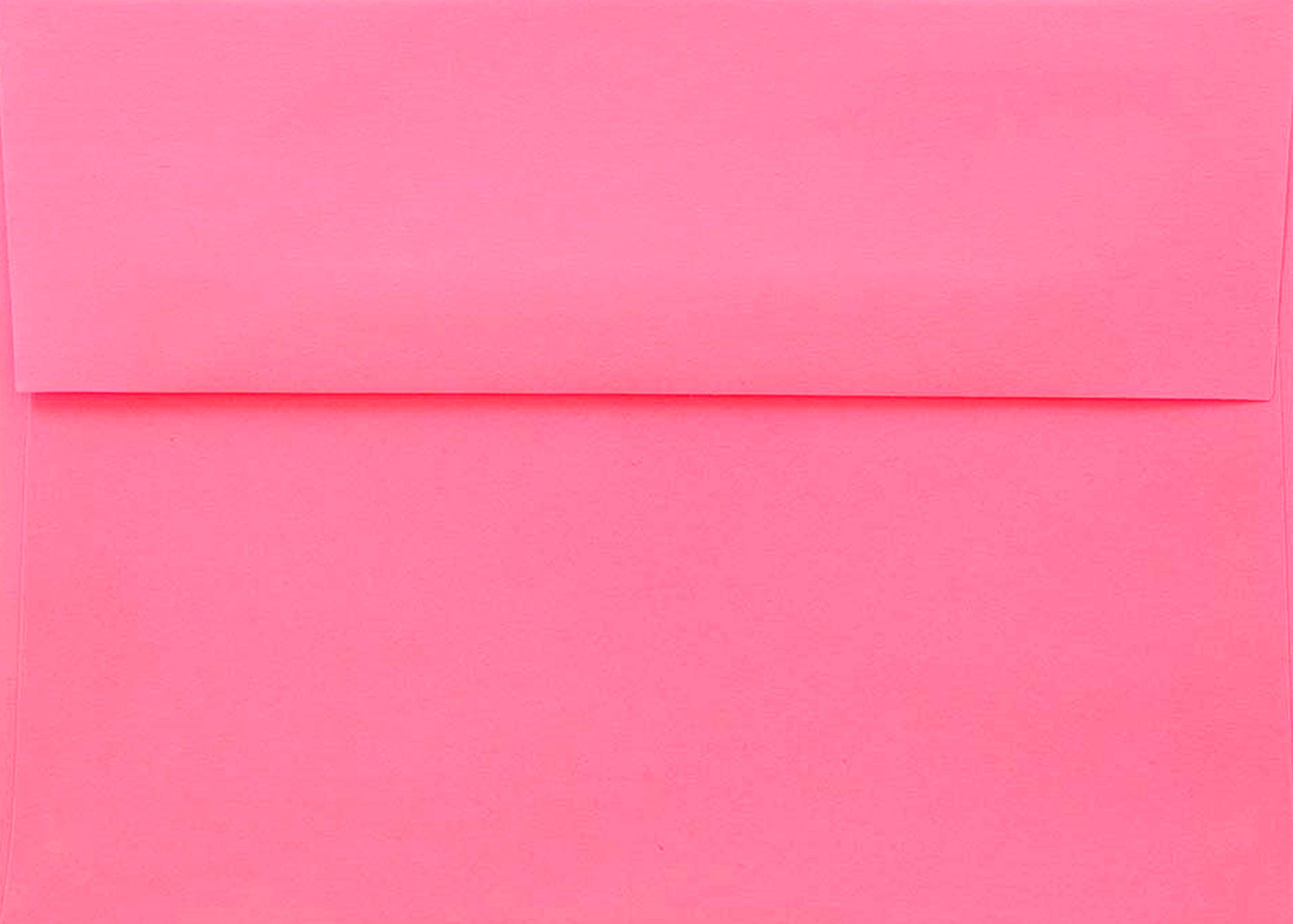 500 Pack Bright Hot Pink A7 Envelopes (5x7 Inch) for Greeting Cards, Invitations, Wedding Announcements & Baby Showers - Premium Quality by The Envelope Gallery | Perfect for Special Occasions, Business Correspondence & Mailing Needs