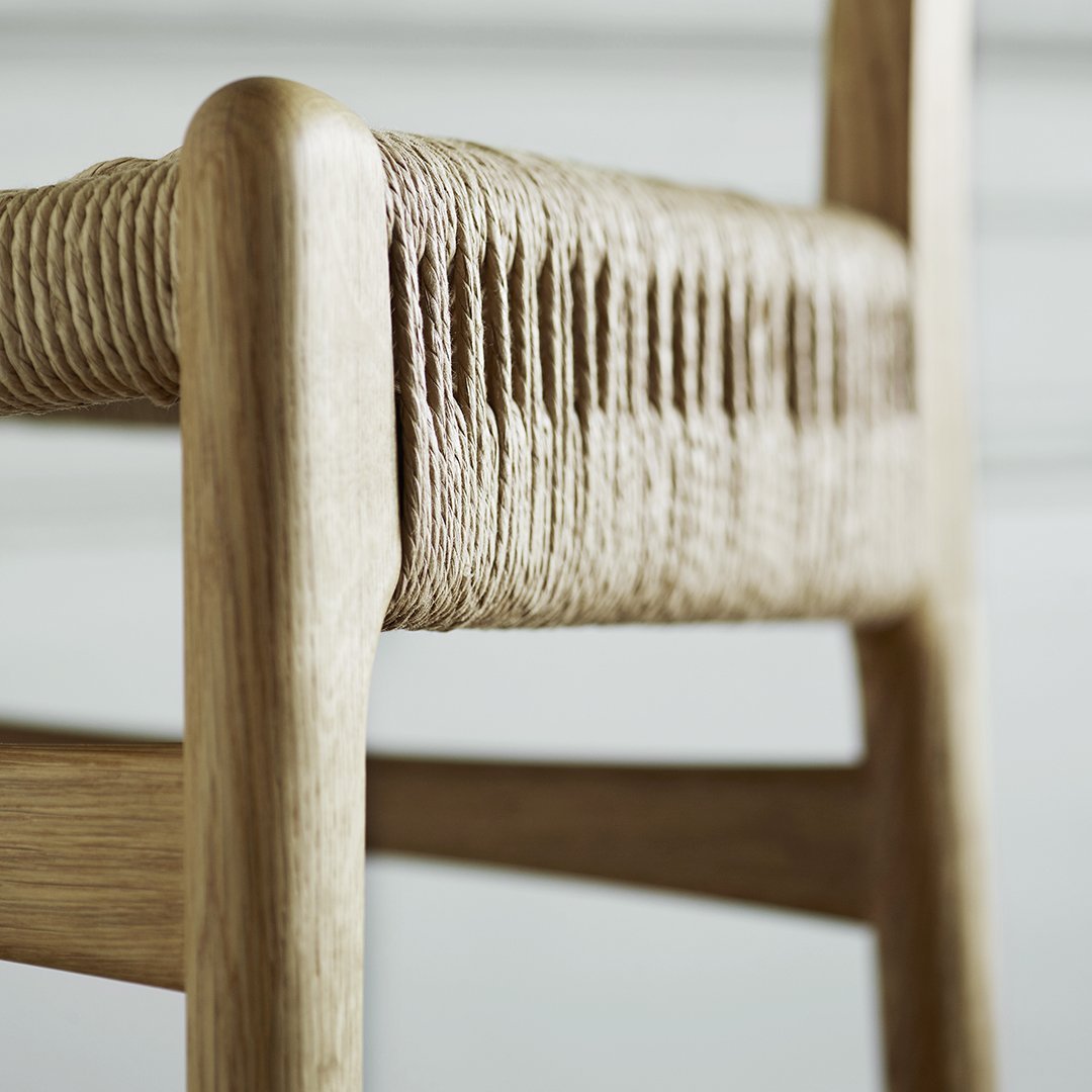 Carl Hansen & Son Wegner CH23 Chair - Mid-Century Modern Dining Chair - Scandinavian Design for Home & Office - Perfect for Dining Rooms, Living Spaces & Workspaces