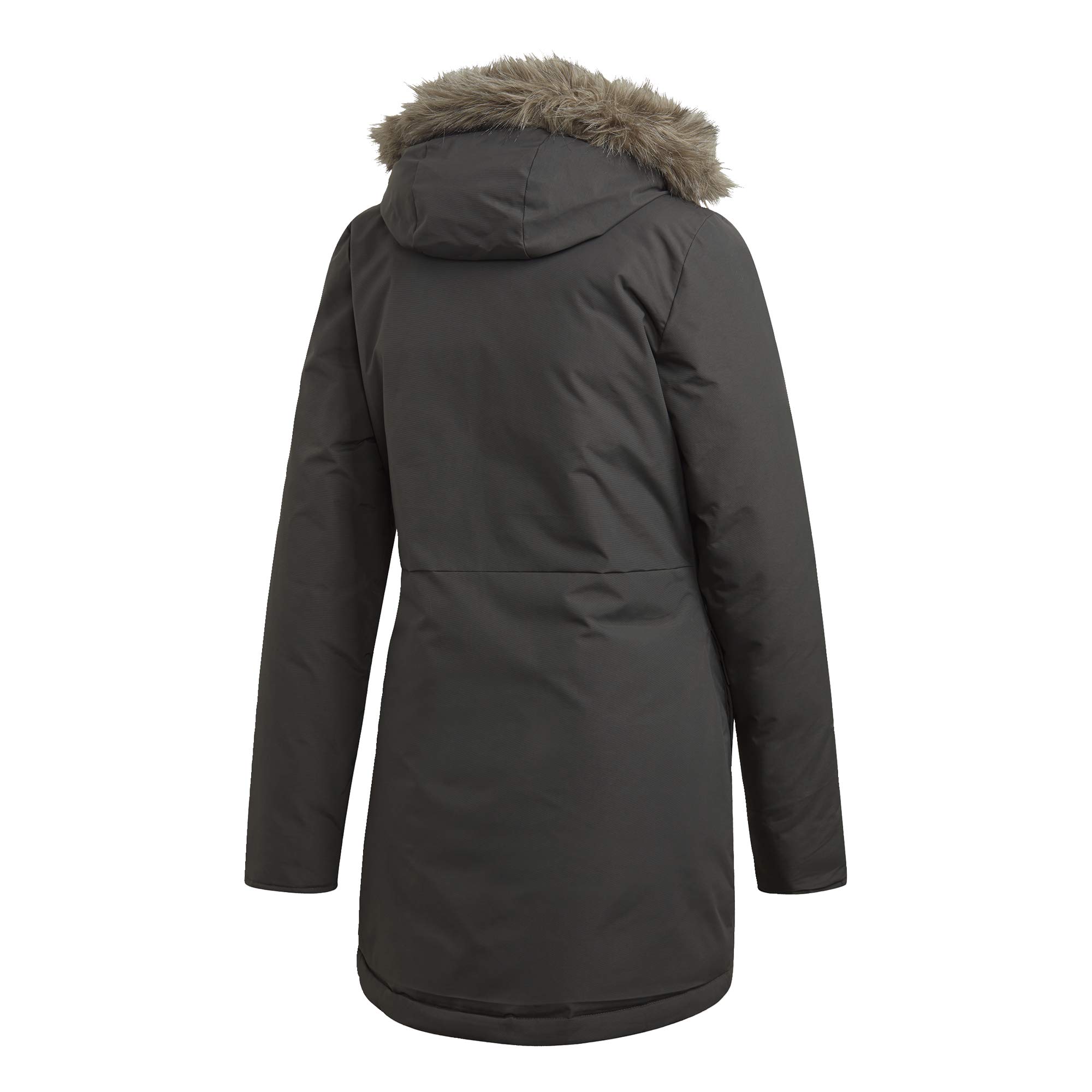 adidas Women's Xploric Waterproof Winter Parka Jacket - Lightweight Windproof Hooded Coat for Hiking, Running & Outdoor Activities