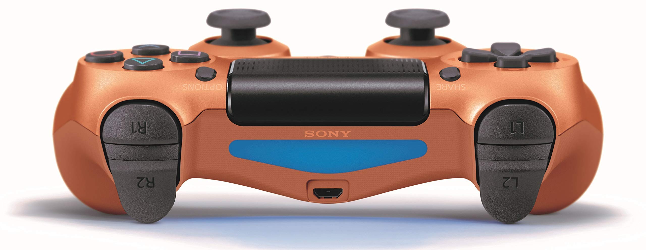 Renewed DualShock 4 Wireless Controller for PS4 - Copper | Official Sony Playstation 4 Gamepad with Bluetooth & USB Charging | Perfect for Gaming, Streaming & Multiplayer Sessions