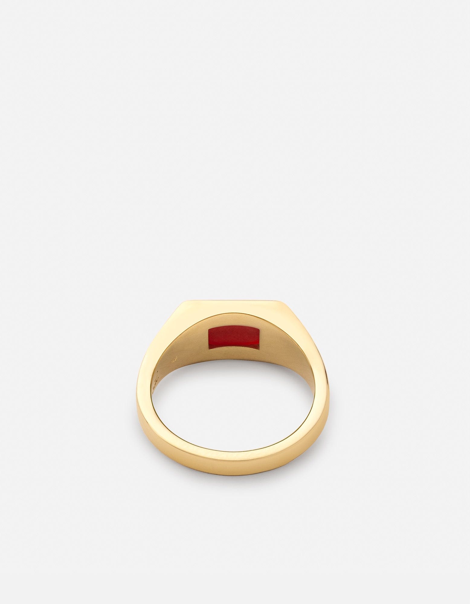 Slim Lennox Agate Ring - 14K Gold Vermeil Stackable Ring for Women, Minimalist Dainty Jewelry Gift for Her - Perfect for Everyday Wear, Date Nights & Special Occasions