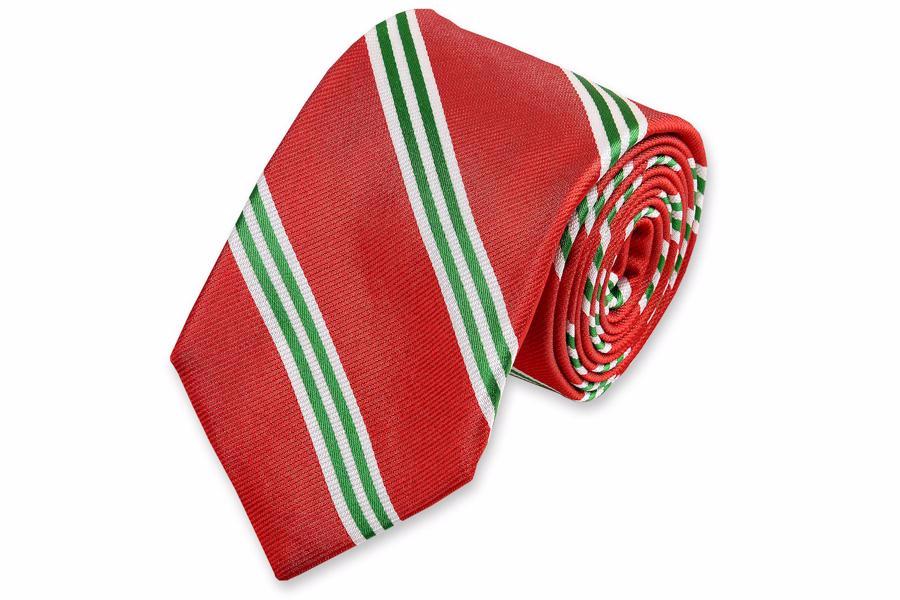 Stylish Jolly Stripe Necktie for Men - Classic Striped Silk Tie for Business, Wedding & Formal Occasions