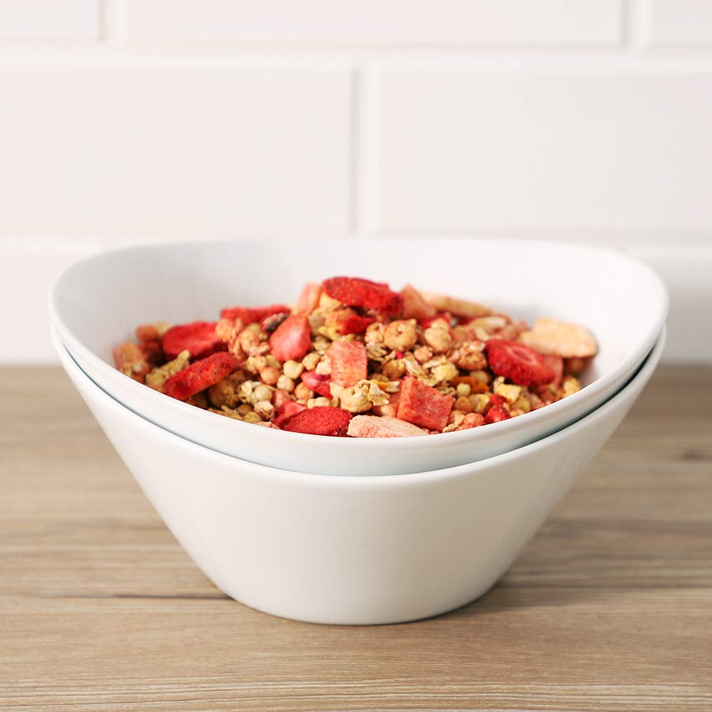 Porcelain Pasta Bowls Set of 4 - 8