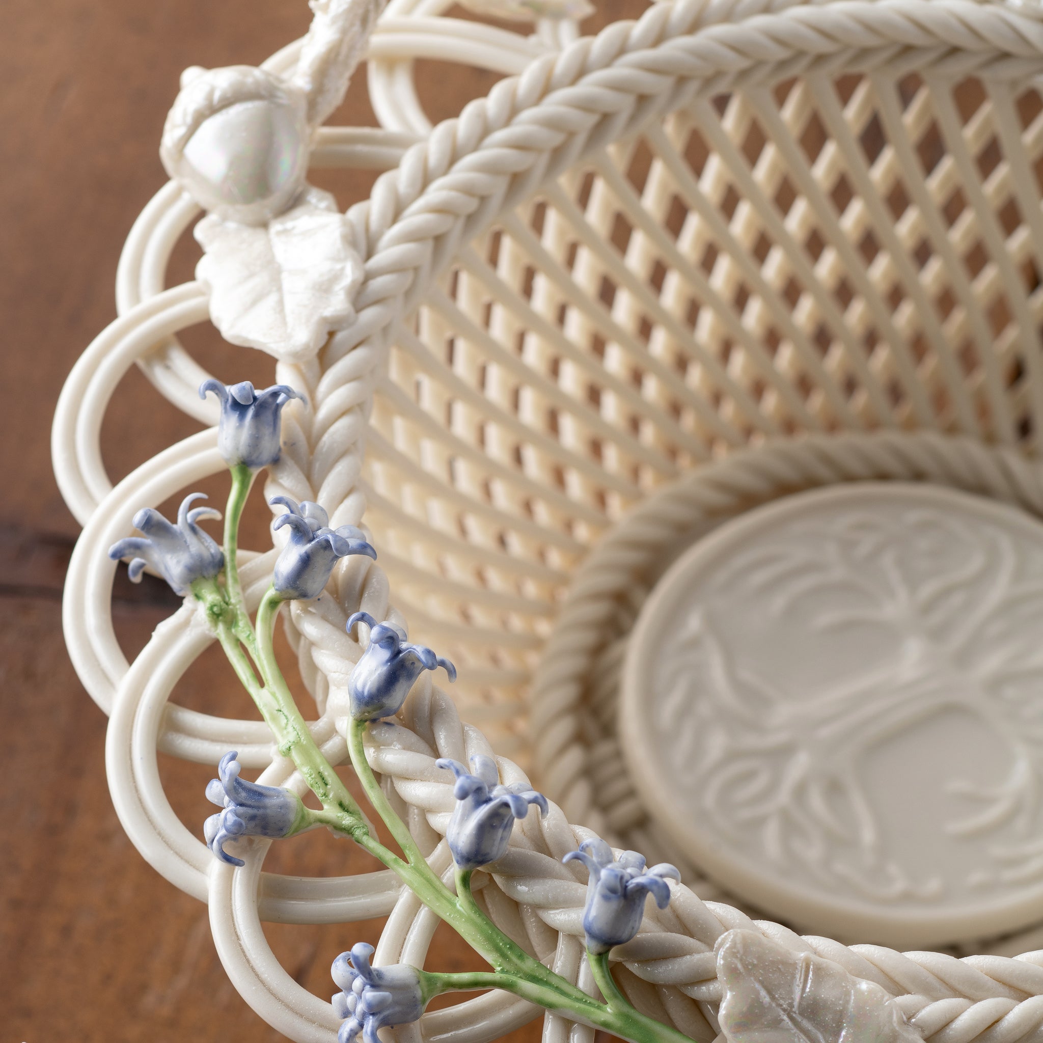 Belleek Classic Annual Basket 2025 - Tree of Life Design | Irish Porcelain Collectible | Perfect for Home Decor, Gift Giving & Holiday Display