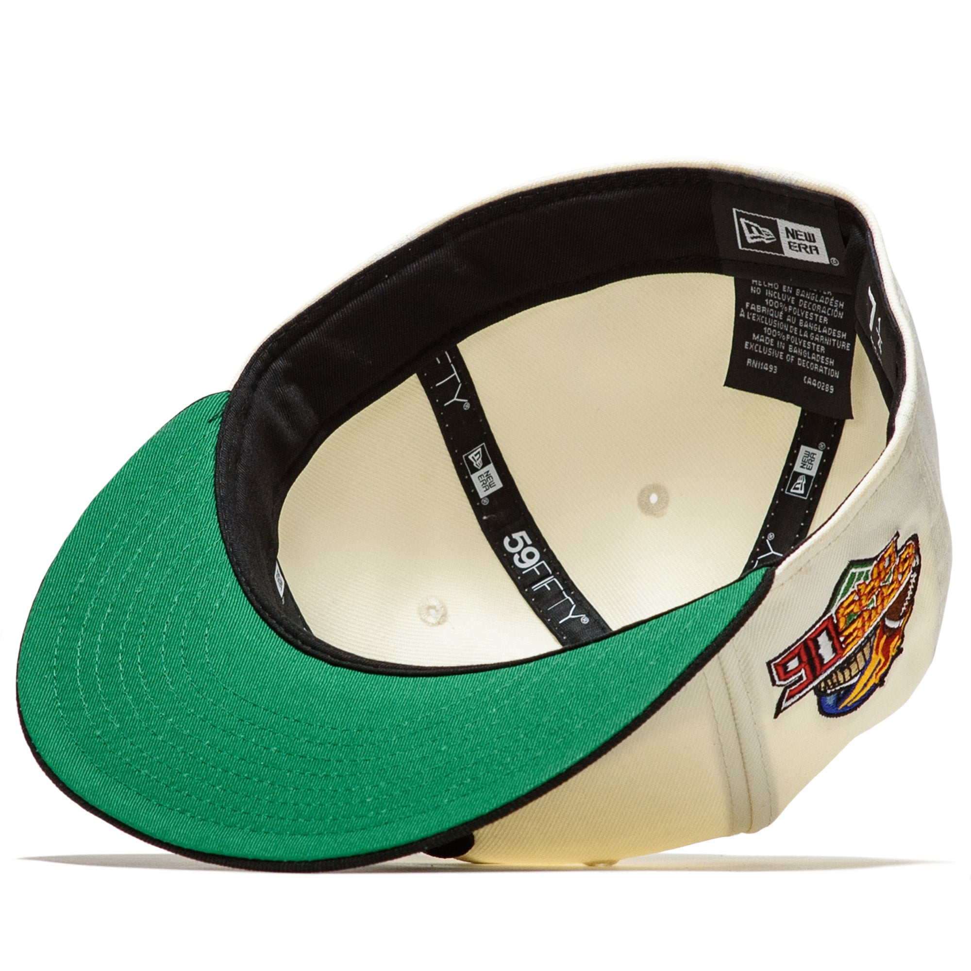 New Era Gameday 59FIFTY Fitted Hat - Chrome/Black - Official MLB Licensed Baseball Cap for Sports Fans & Streetwear Fashion