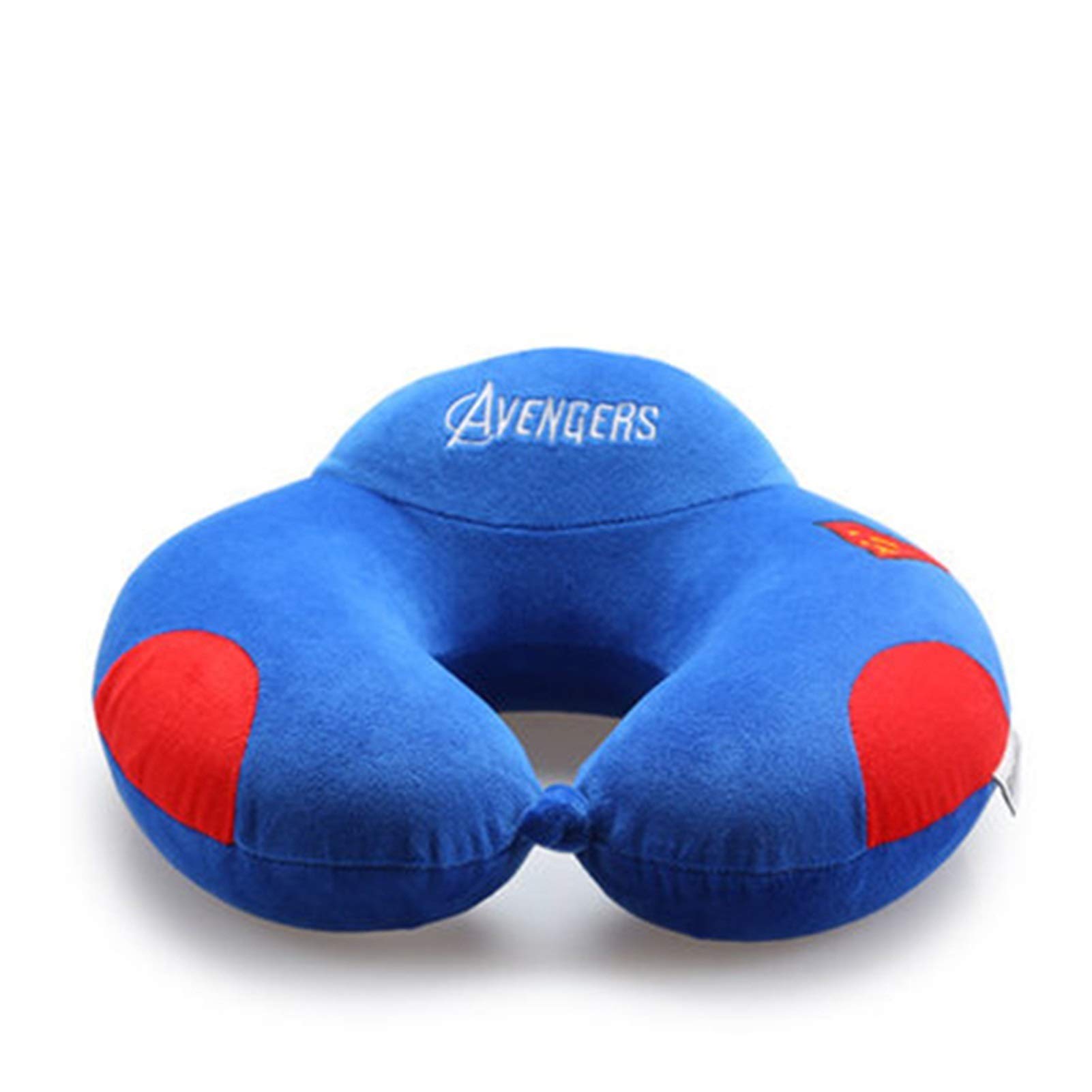 HUOQILIN U-Shaped Memory Foam Neck Pillow for Travel - Ergonomic Cervical Support Pillow for Airplane, Car & Office Napping (Blue) - Perfect for Long Flights, Road Trips & Work Breaks