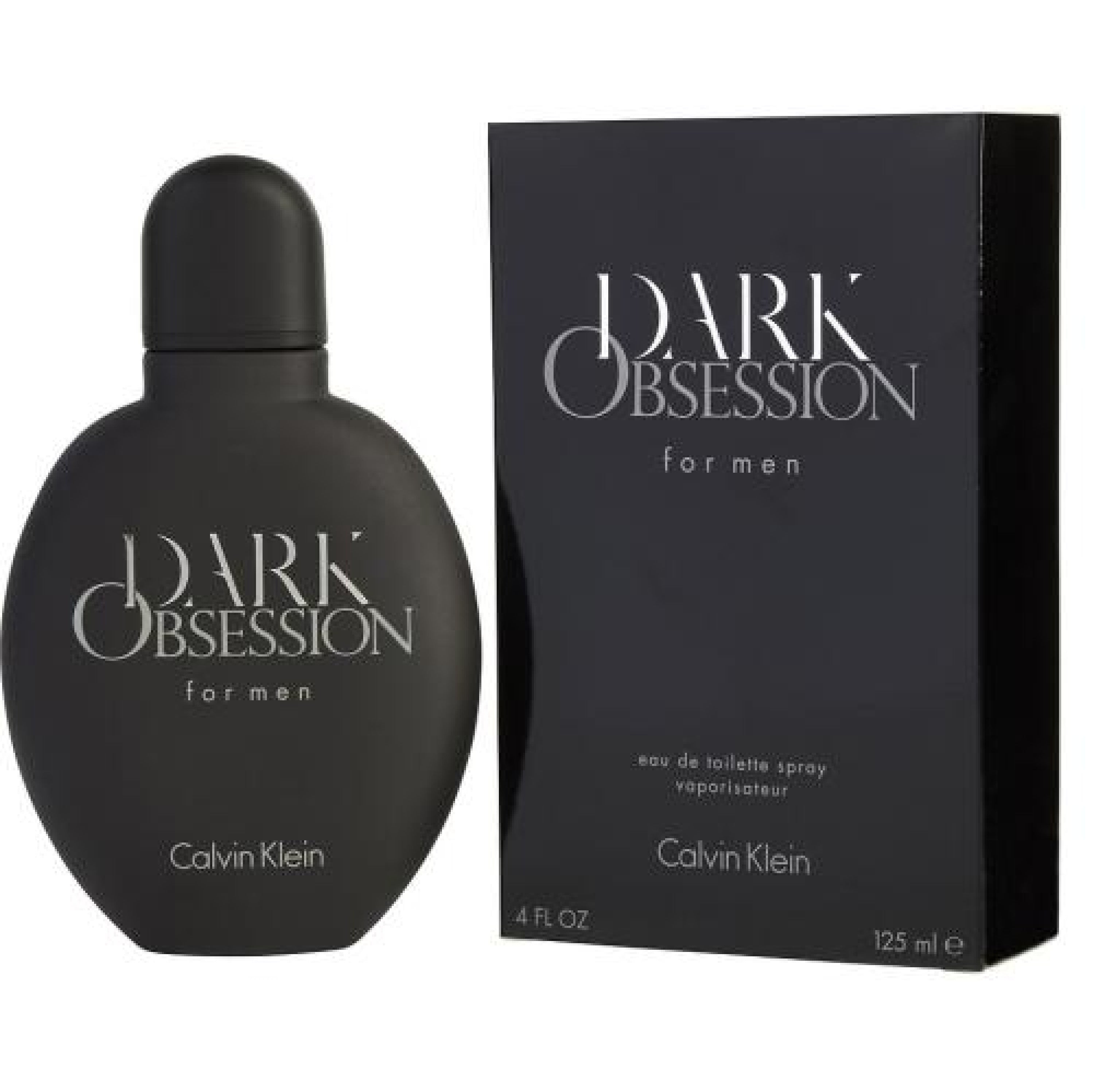 Calvin Klein CK Dark Obsession 125ML Eau De Toilette Spray for Men - Fresh & Masculine Cologne for Date Night & Special Occasions