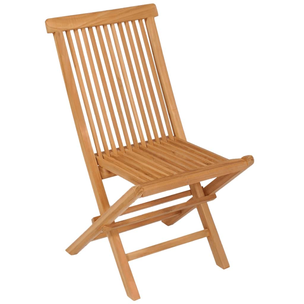 Premium 5-Piece Teak Wood Patio Dining Set - Scandinavian Style Outdoor Garden Furniture - Durable & Weather-Resistant with Foldable Design - Perfect for Backyard, Deck, Poolside & Terrace Dining