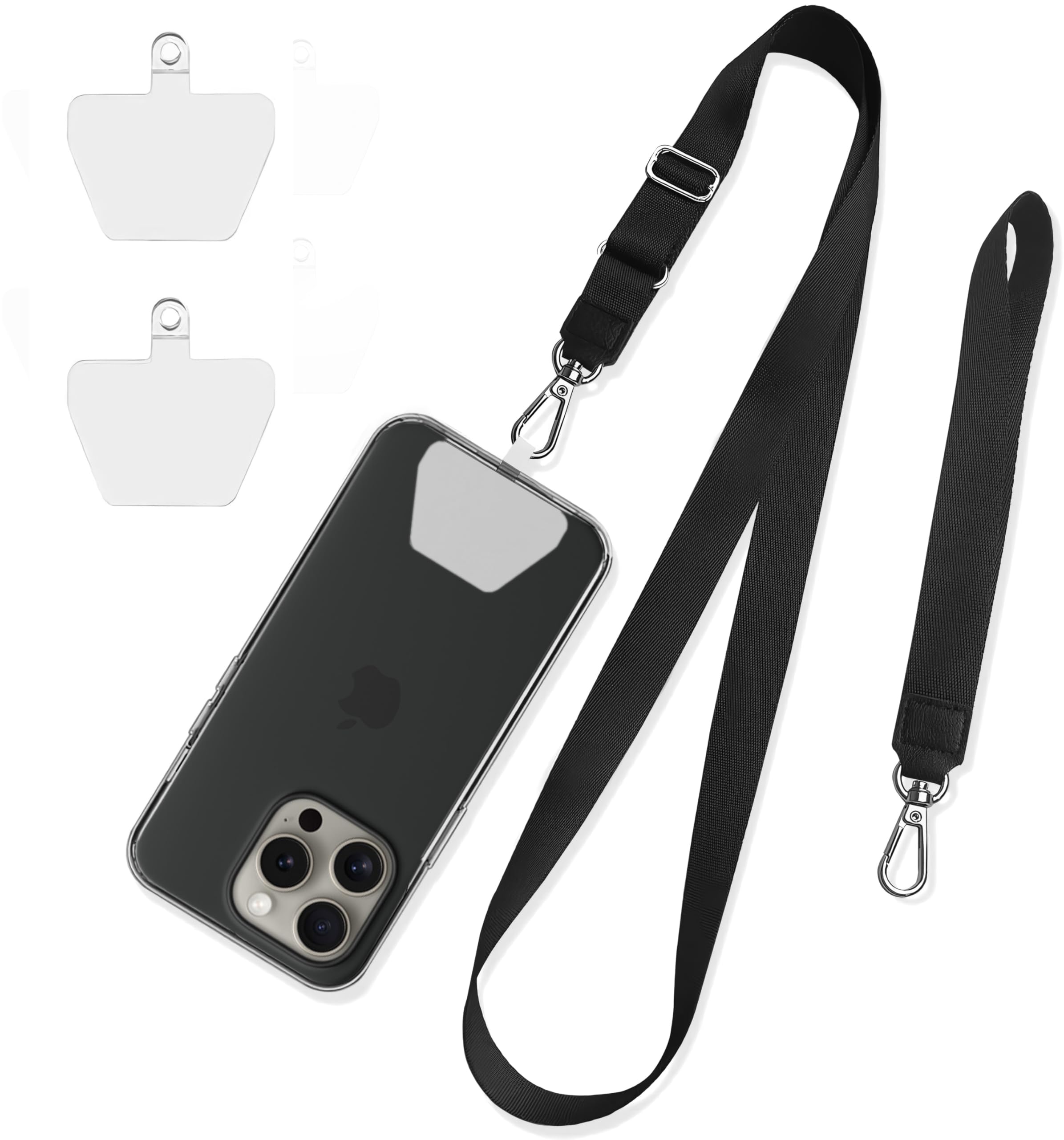 Crossbody Phone Lanyard with Neck & Wrist Straps - Travel Essentials for Women, Cruise Must Haves