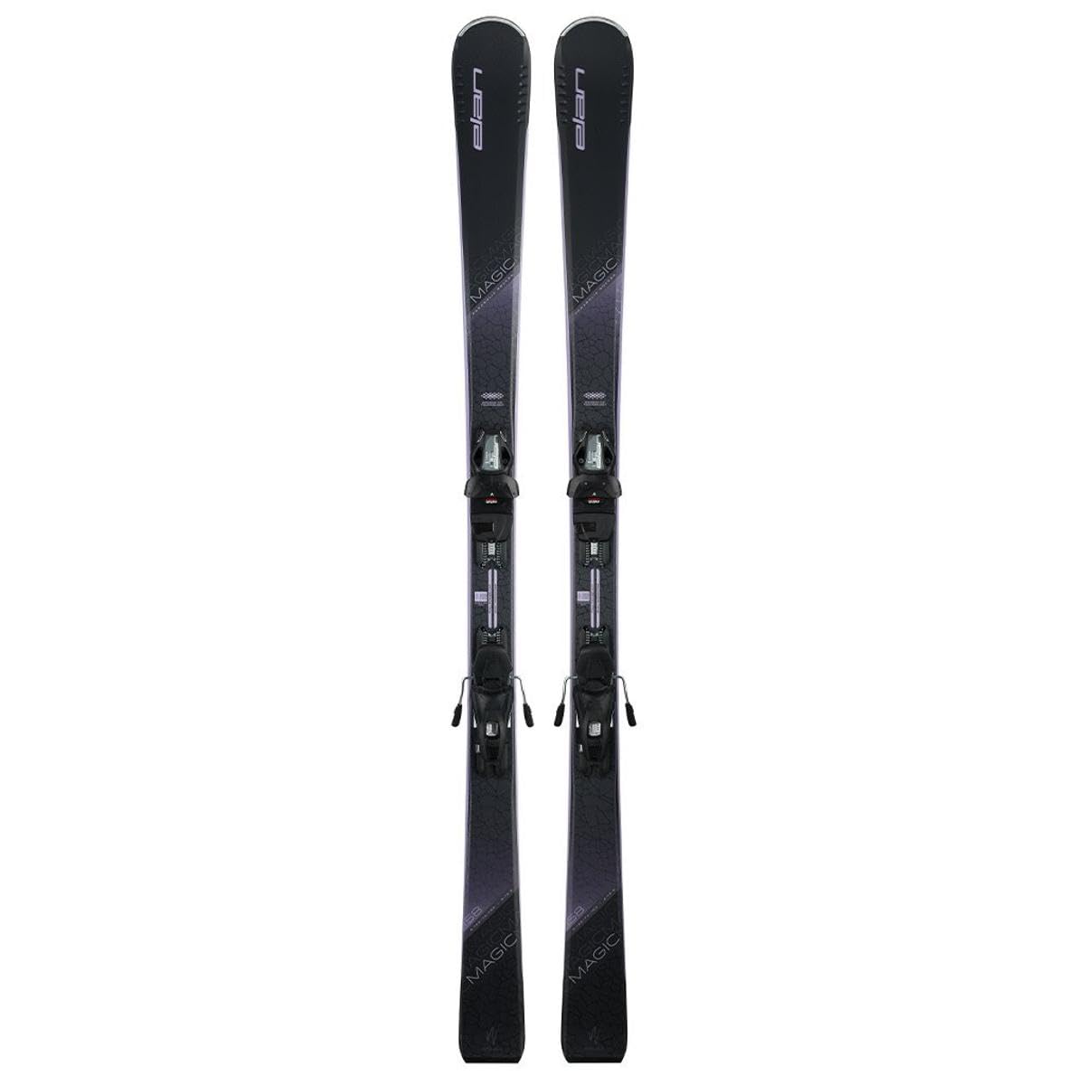 Elan Black Magic LS Skis with EL 9.0 GW Shift Bindings 2024 – Premium All-Mountain Skis for Powder, Groomers & Freeride | Perfect for Advanced Skiers & Backcountry Adventures