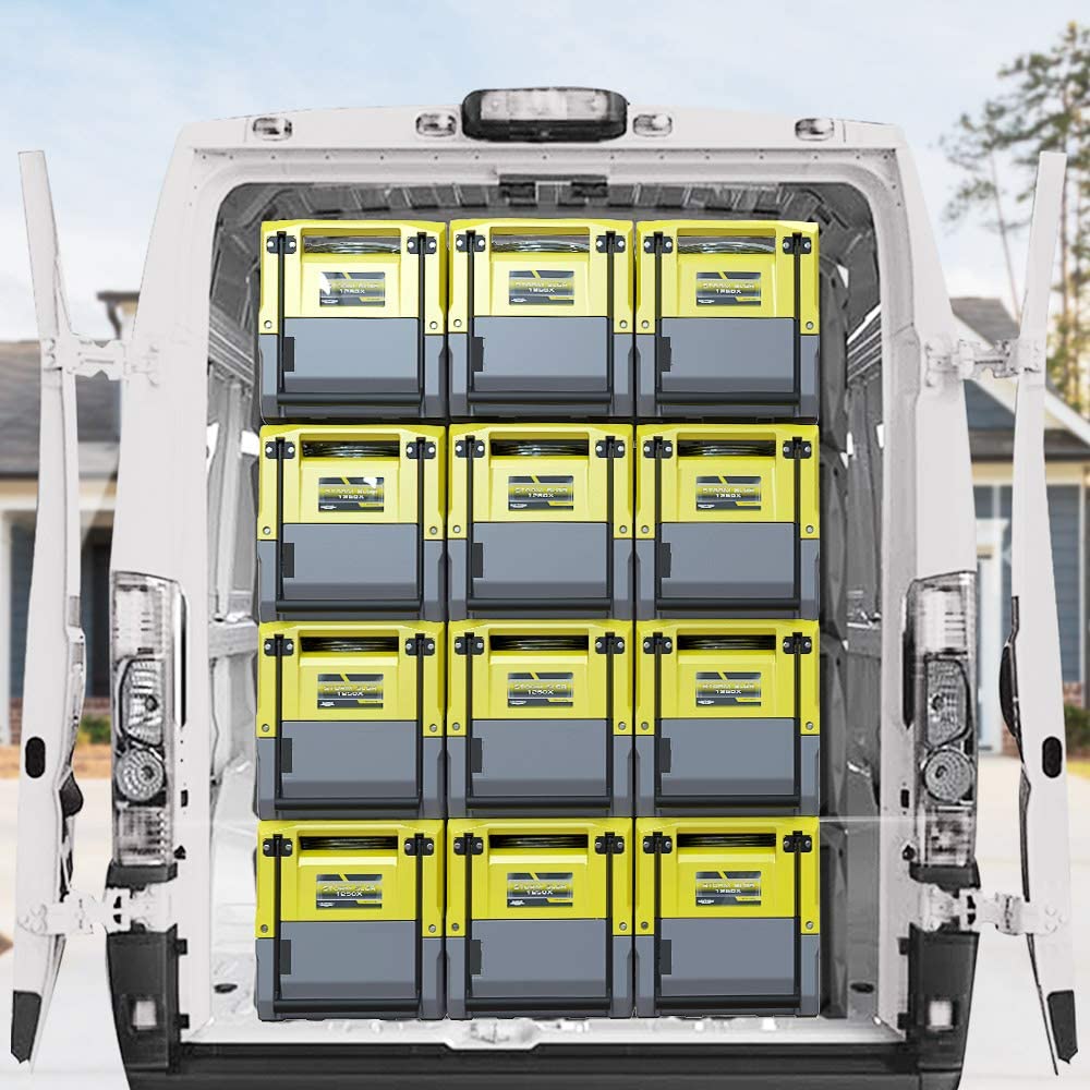 AlorAir Storm SLGR 1250X WiFi Commercial Dehumidifier - 125 Pints Smart App Control, Yellow - Ideal for Basements, Warehouses & Large Spaces