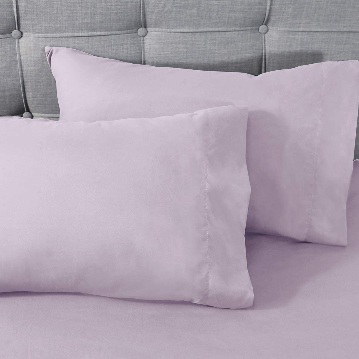 4PCs Twin Size 800 Thread Count 100% Cotton Sheet Set - Soft Long-Staple Combed Cotton Bed Sheets with 16