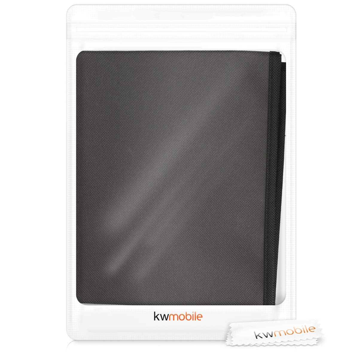 kwmobile Dust Cover for Logitech MK270 Wireless Keyboard - Fabric Computer Keyboard Protector Case (Dark Grey) - Perfect for Home, Office & Travel Use