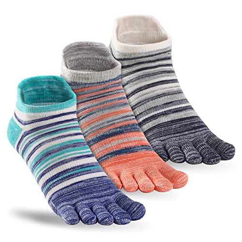Light Striped-ankle-3 Pairs