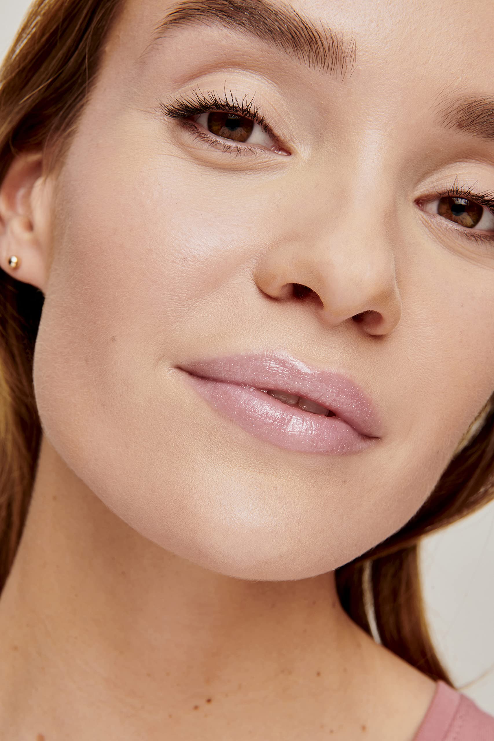 JANE IREDALE HydroPure Hyaluronic Lip Gloss - Snow Berry | Hydrating Plumping Lip Gloss with Hyaluronic Acid | Perfect for Daily Moisture & Nighttime Lip Care