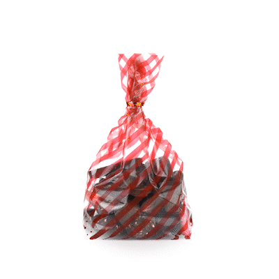 Premium Plastic Candy Bags with Stripes - Gusseted Design 4x2x9.5 Inches - Bulk Pack of 4000 - Perfect for Candy Packaging, Party Favors & Retail Display