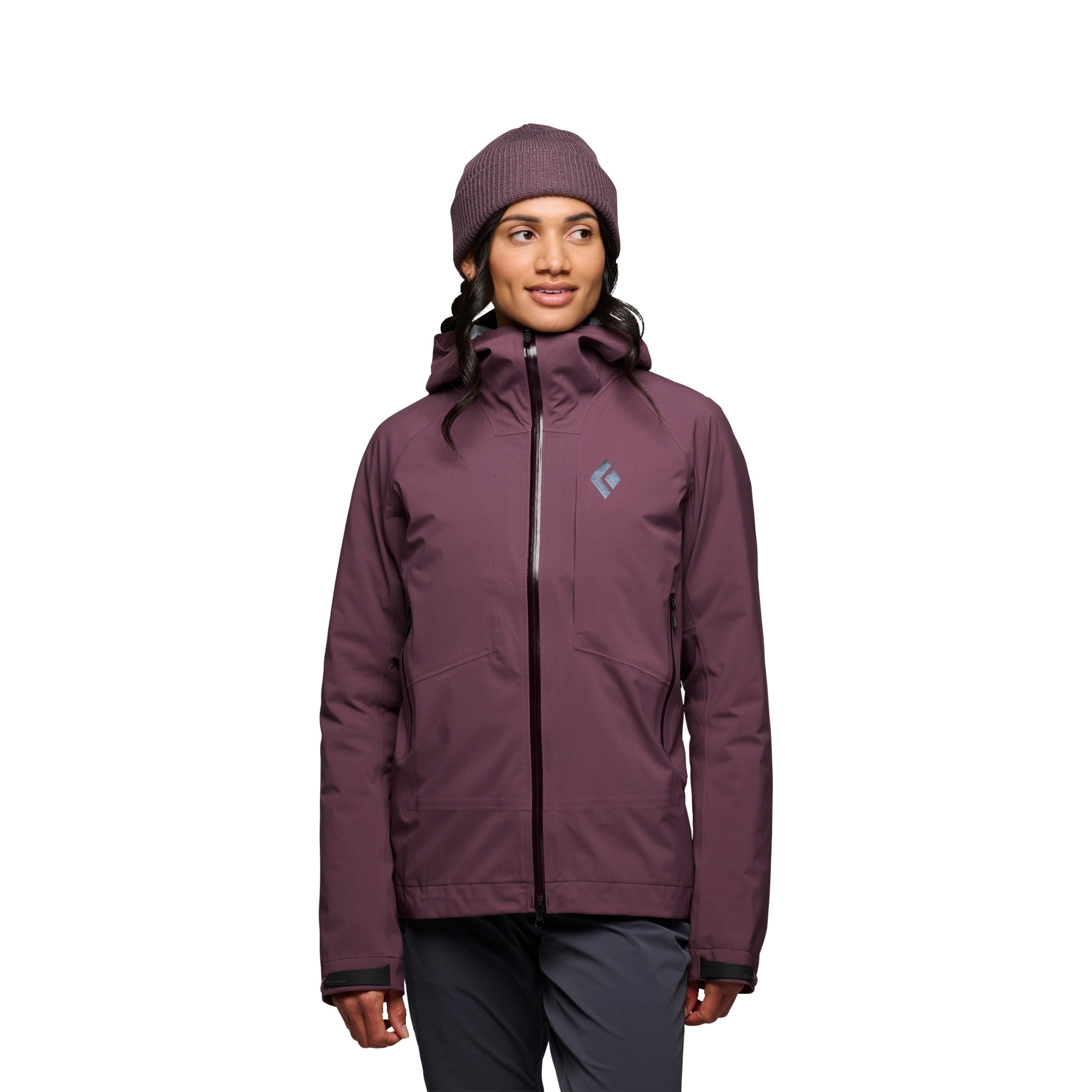 Women's Highline Stretch Shell Jacket - Lightweight Waterproof Windbreaker for Hiking & Outdoor Activities