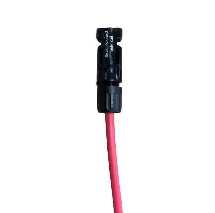 40ft MC4 PV Solar Panel Extension Cable - Positive Wire for Solar Power Systems | Ideal for RV, Off-Grid, and Home Solar Installations