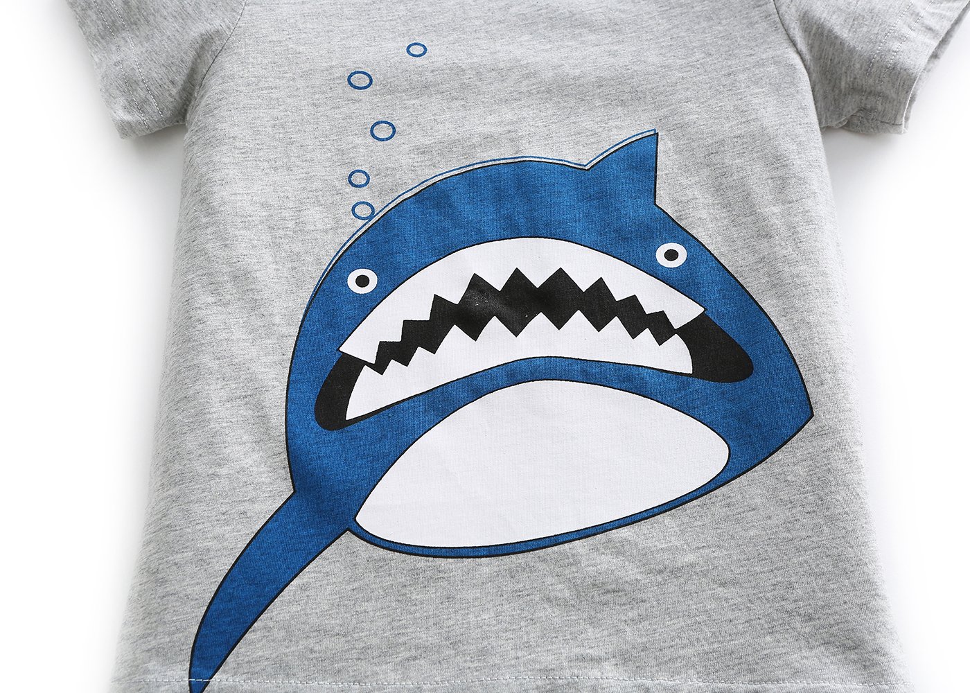 Boys Cotton Short Sleeve T-Shirts with Cute Animal Prints - Soft Graphic Tees for Kids | Perfect for Playdates, School & Everyday Wear