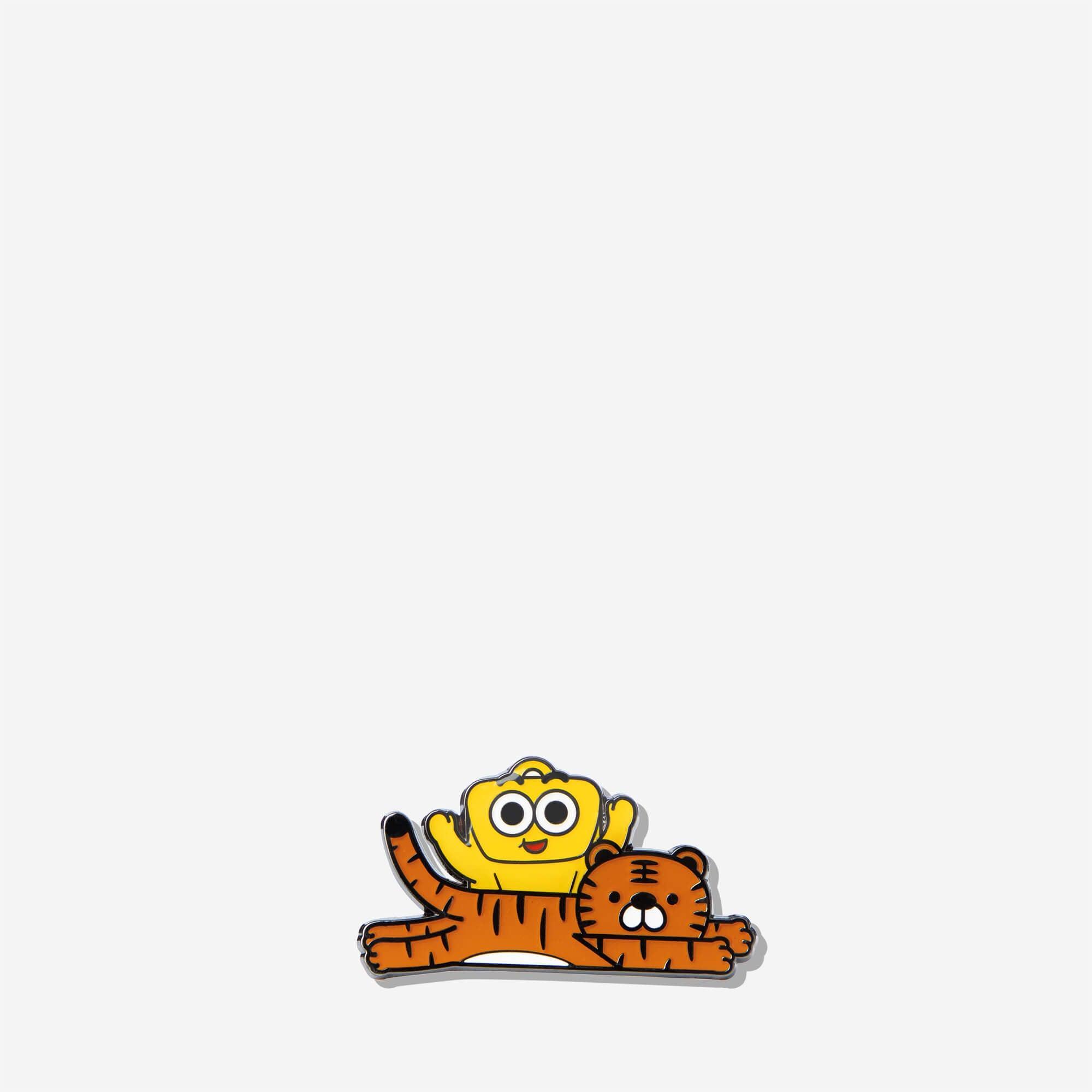2024 Chinese Zodiac Tiger Year Enamel Pins - Cute Animal Brooches for Jackets, Bags & Backpacks - Perfect for Lunar New Year Gifts & Collectibles