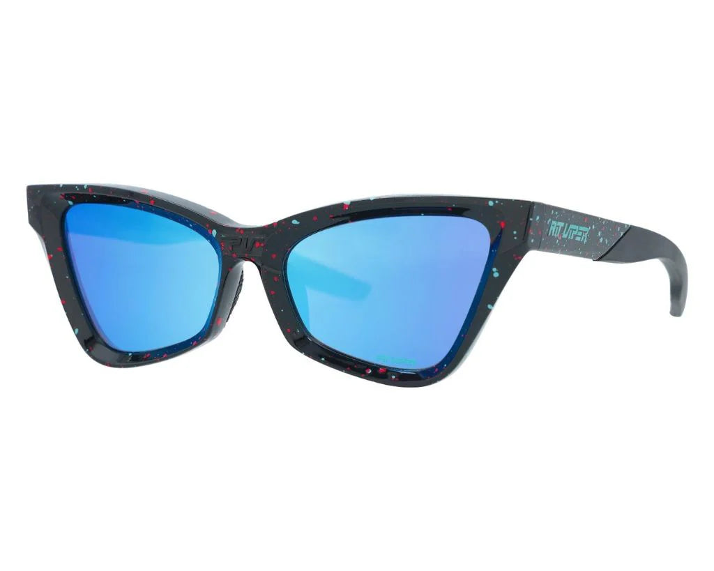 Pit Viper The Clawdia Midnight Sunglasses - Polarized Sports Shades for Running, Cycling & Outdoor Adventures
