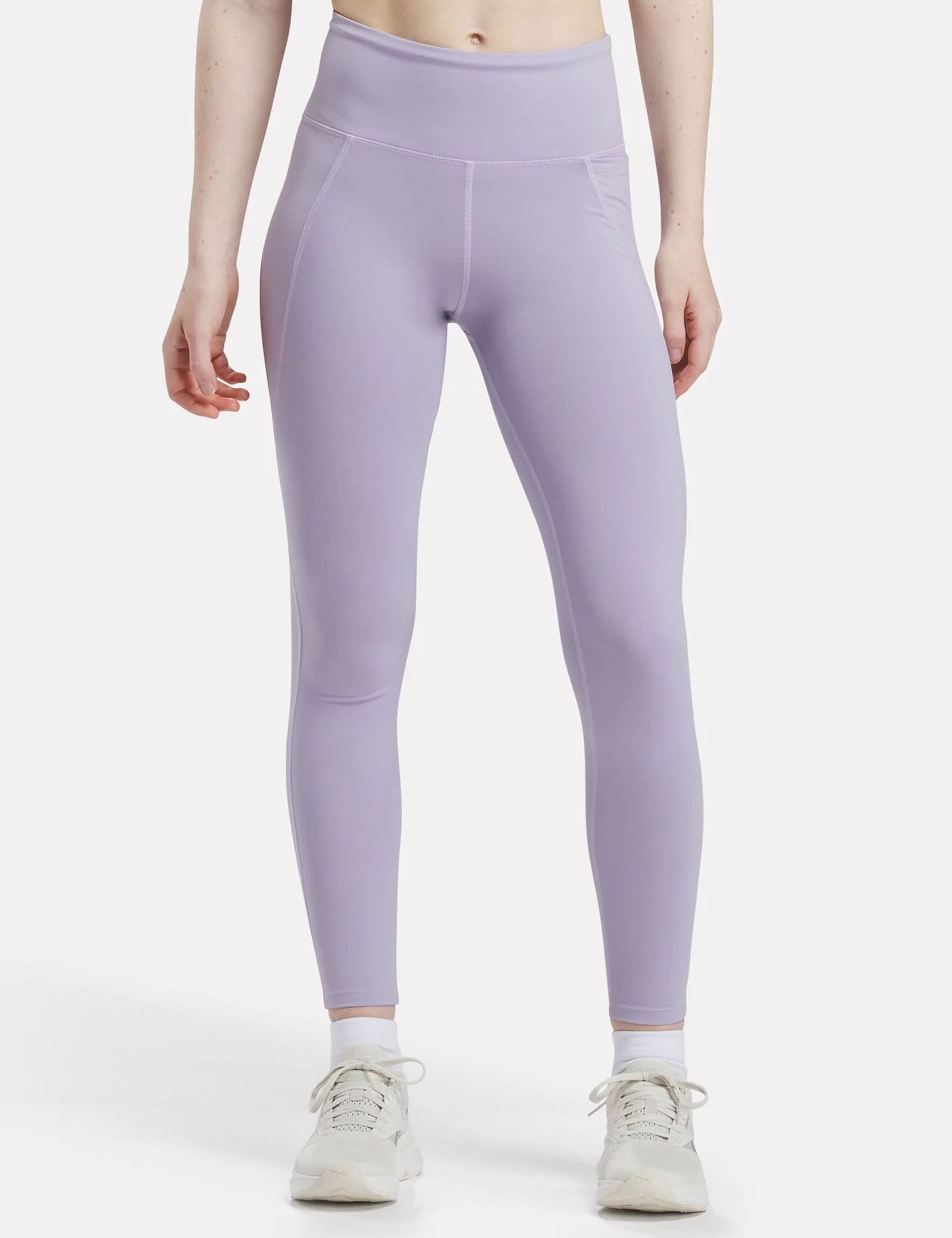 Premium High Waisted Yoga Pants for Women - Dusk Purple Color - Perfect for Gym, Running, Workout & Everyday Wear