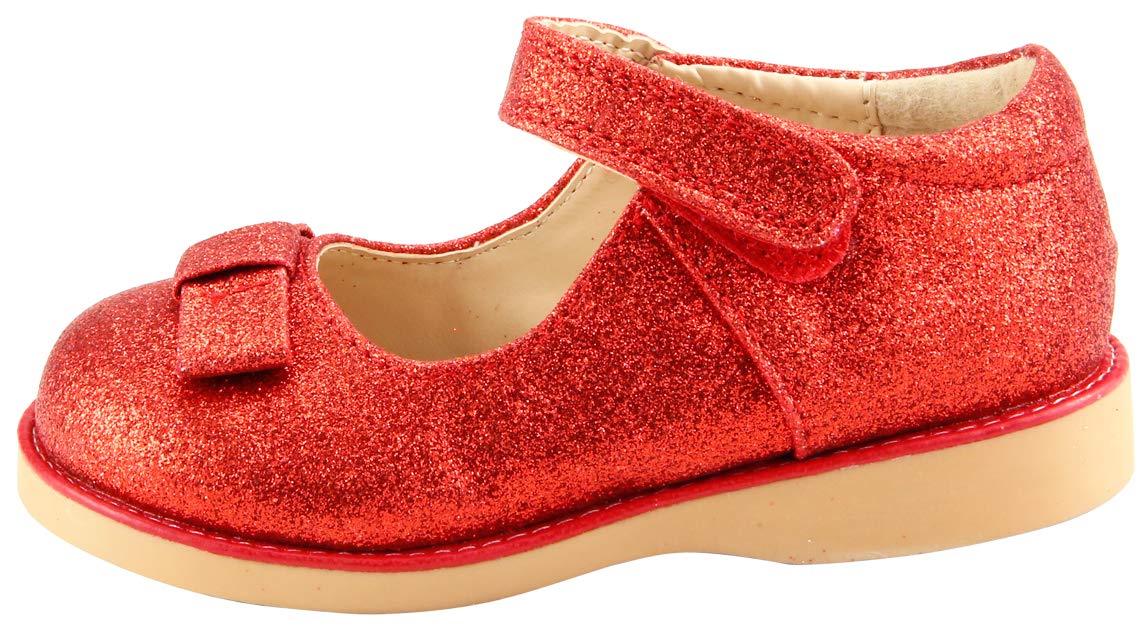 Toddler Mary Jane Flats - Girls Dress Shoes for School & Play