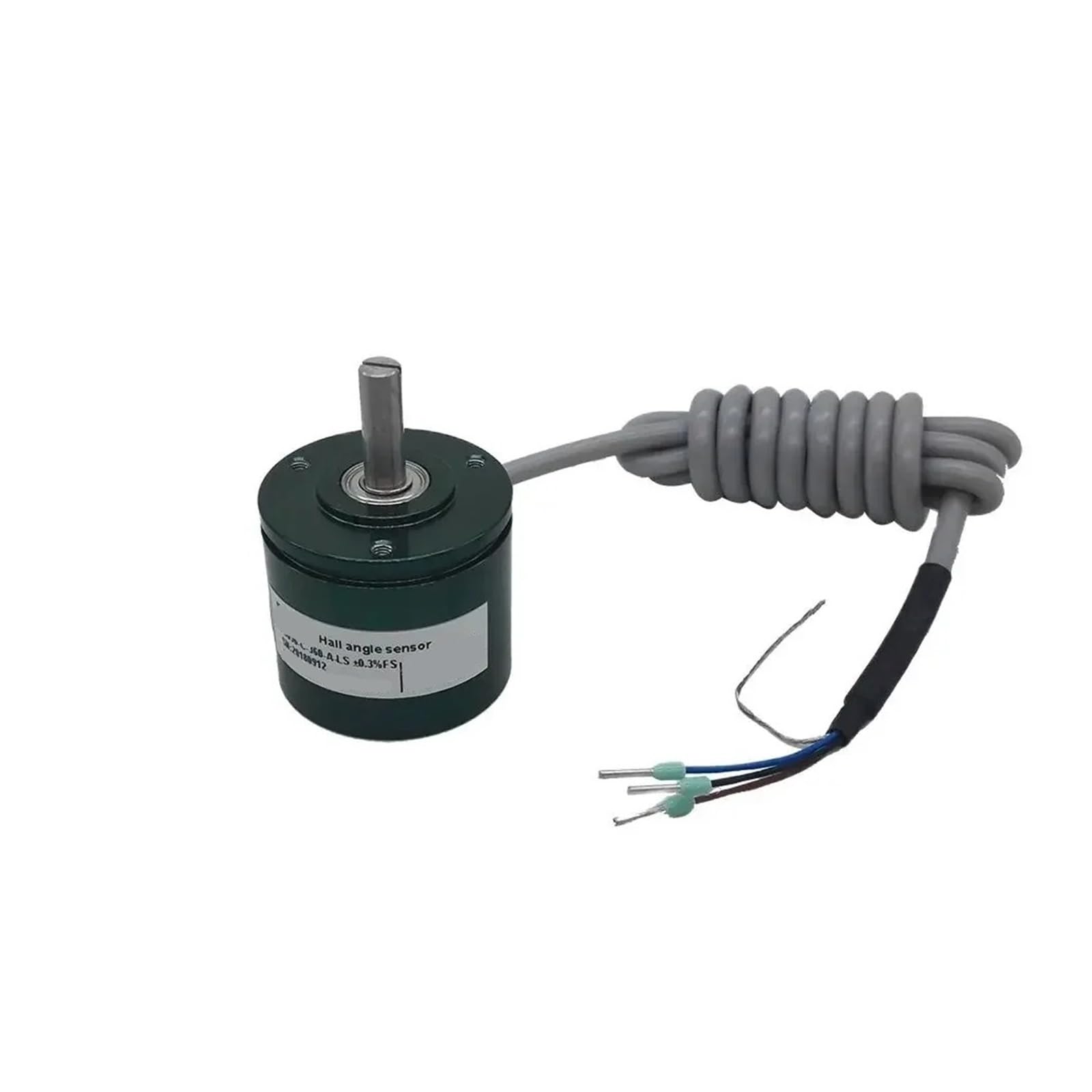 Non-Contact Magnetic Angle Encoder P3036 - 24V Power, 0-10V/4-20mA Output, 90°/180°/360° Rotation (P3036-C-180-V2-LS) - Ideal for Industrial Automation, Robotics & CNC Machinery Positioning
