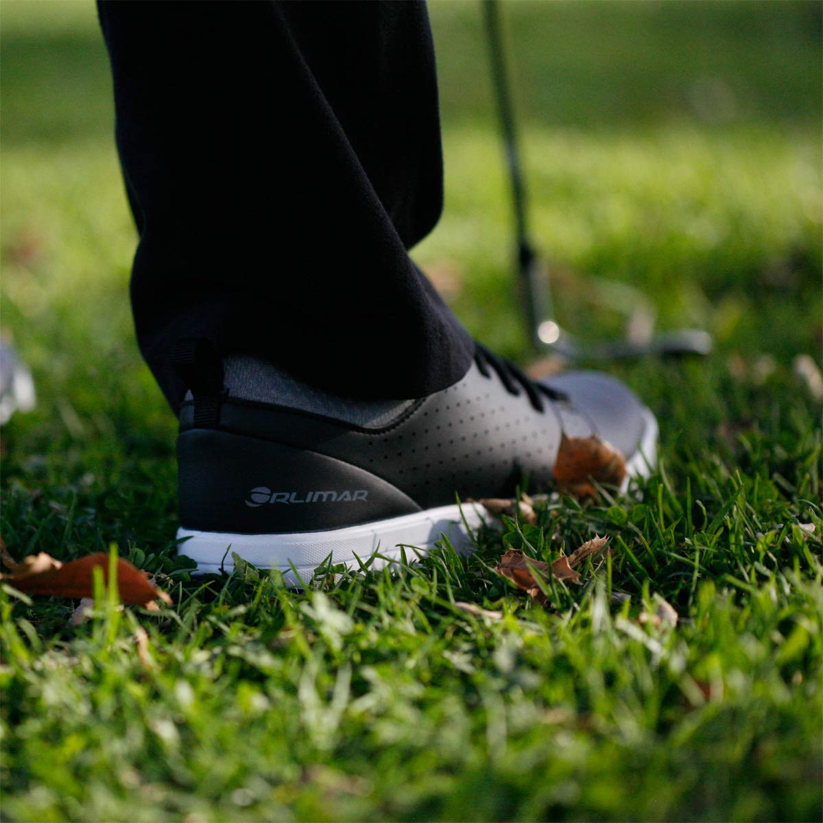 Orlimar Men's Spikeless Golf Shoes - Comfortable & Lightweight for Walking the Course | Perfect for Casual Golfers & Practice Rounds