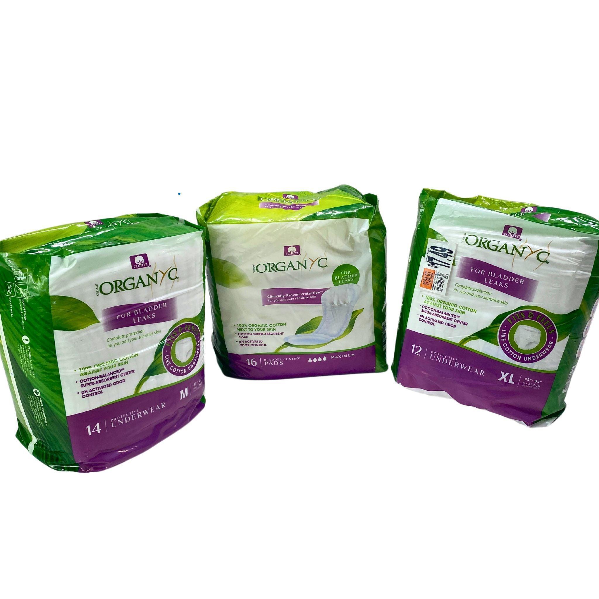 Organic Cotton Tampons - Corman Organyc Mix (50 Count) | Hypoallergenic & Chemical-Free Feminine Care for Sensitive Skin | Perfect for Travel, Gym & Daily Use