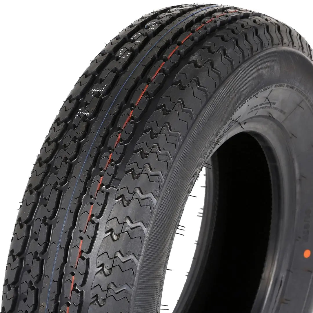 ST225/75R15 Radial Trailer Tire with Rim - 10 Ply Load Range E (1 Pack) - Heavy Duty for Boat Trailers, Utility Trailers & Campers