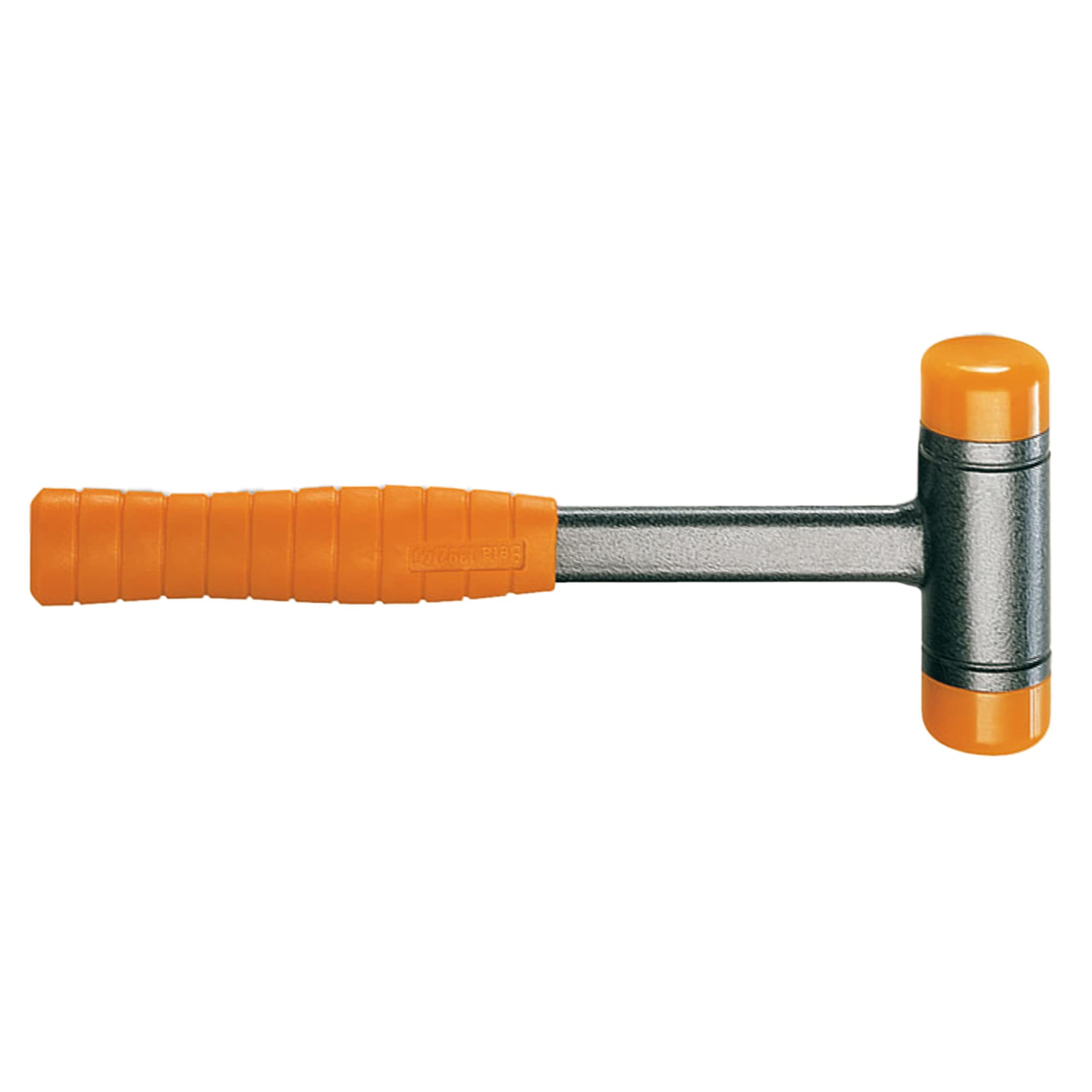 Beta 1392 Dead-Blow Hammer with Interchangeable Plastic Face & Steel Shaft - 60mm Face for Automotive, Woodworking, and Metalworking Projects