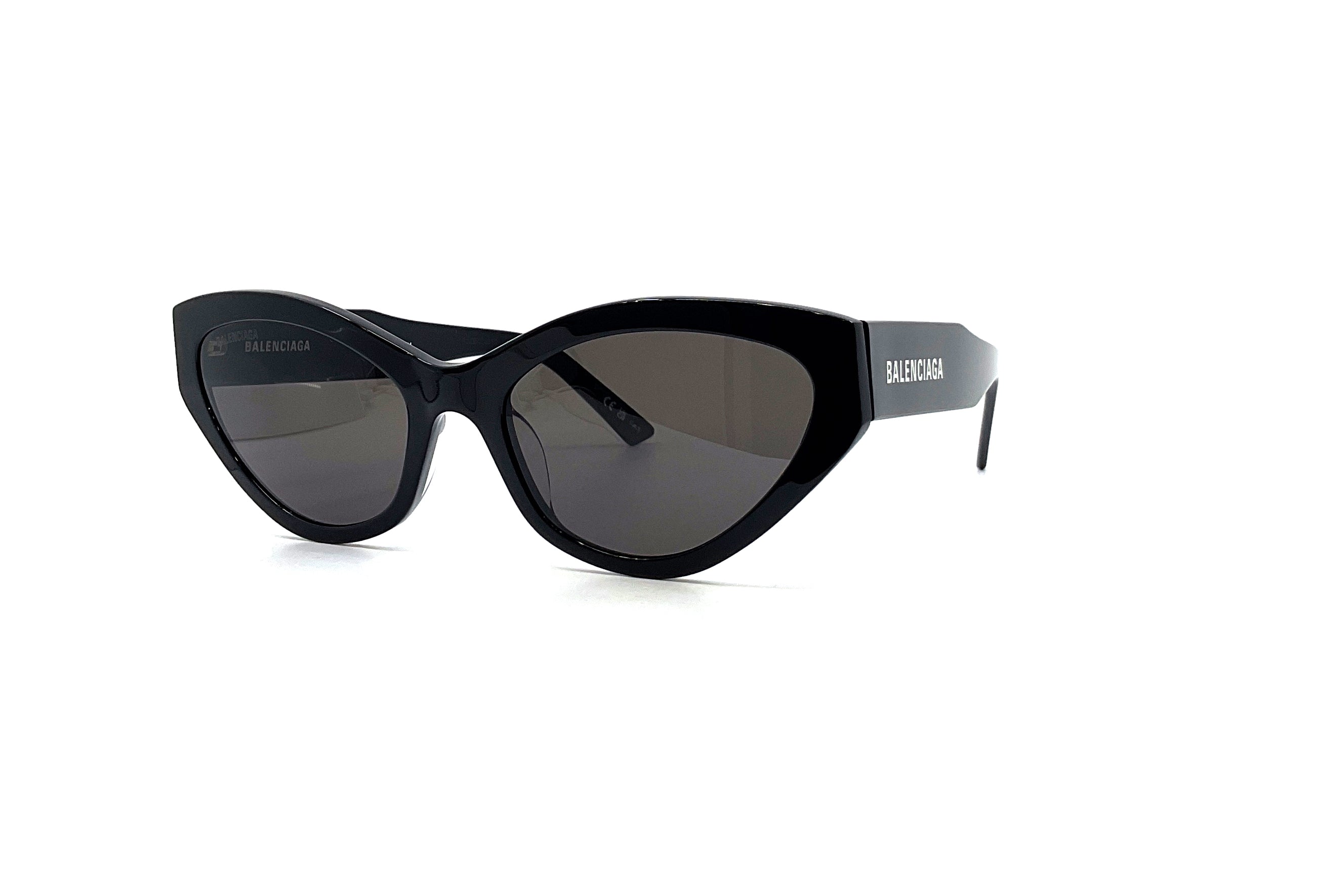 Balenciaga BB0306S Sunglasses (001) Black - Stylish UV Protection for Outdoor Activities & Fashion