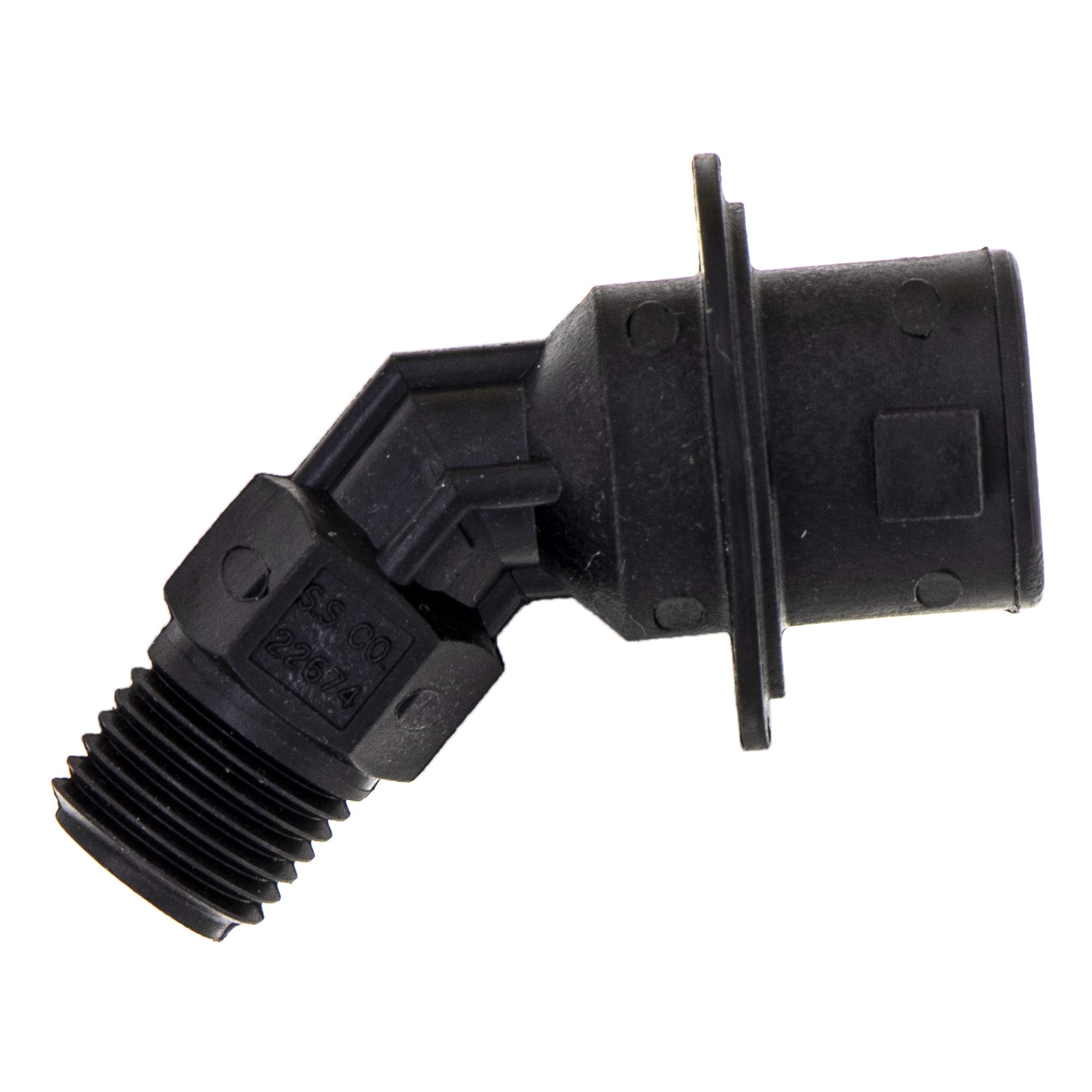 Exmark 135-8359 45 Degree Nozzle Body Replacement Part - Compatible with Commercial Zero Turn Mowers - Perfect for Lawn Care Professionals & Landscaping Businesses