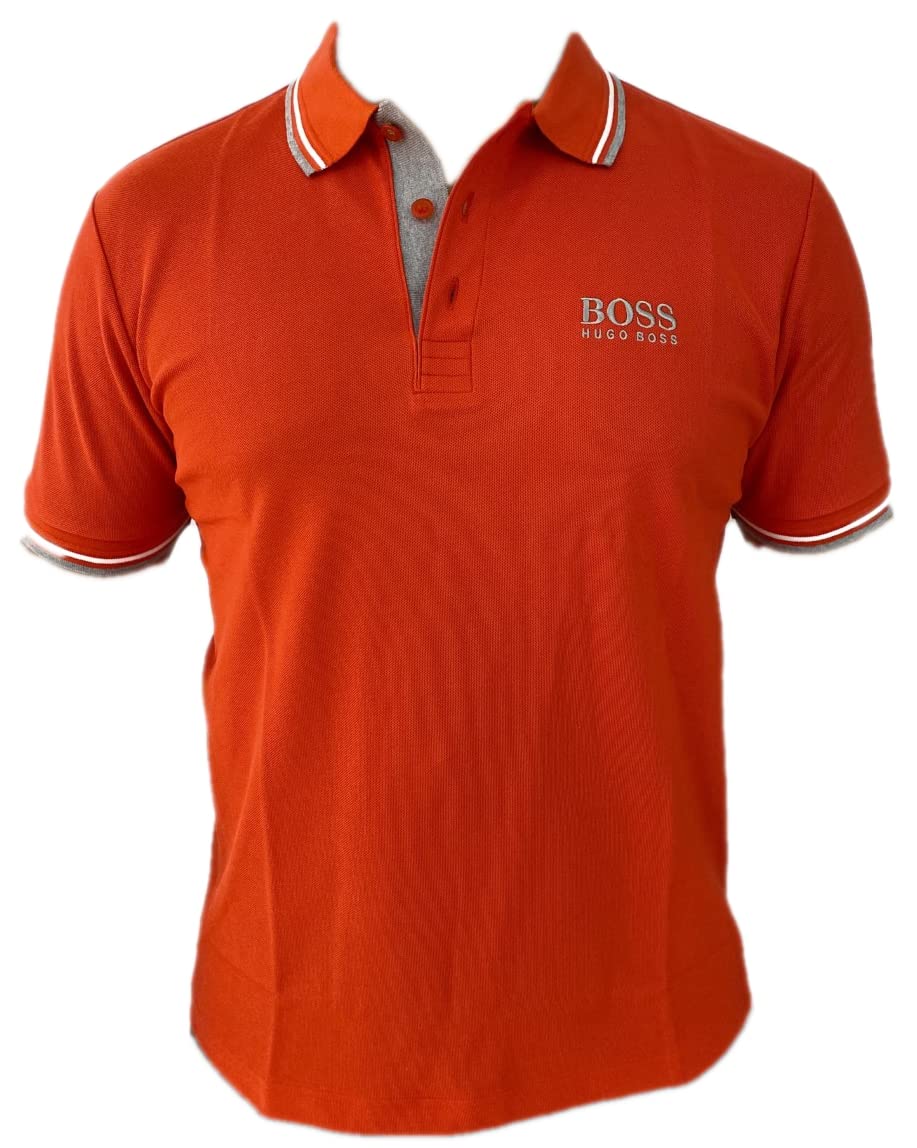 Hugo Boss Men's Classic Fit Polo Shirt - Breathable Cotton, Slim Design for Casual & Business Wear | Perfect for Office, Golf & Summer Outings