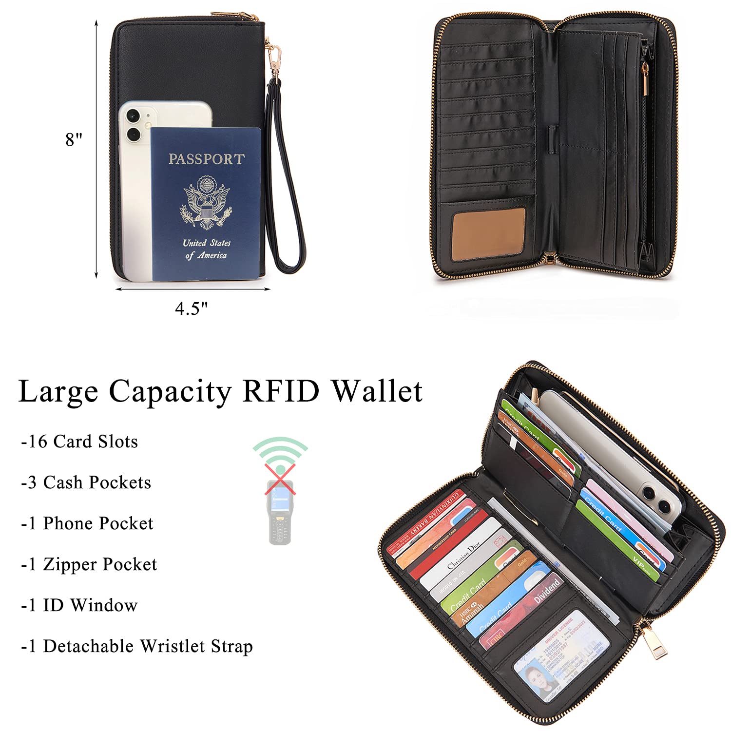 Stylish Large Crossbody Bags for Women - Fashion Shoulder Handbag Purse with Wallet Set, Tote & Hobo Purses - Perfect for Work, Travel and Everyday Use