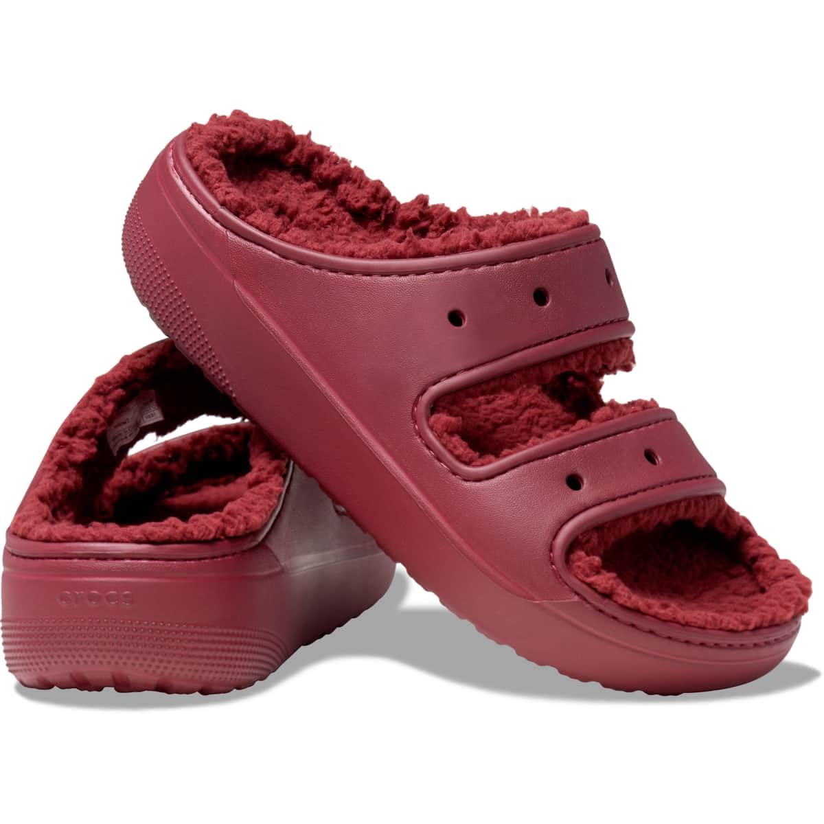 Crocs Unisex-Adult Classic Cozzzy Platform Sandals - Fuzzy Comfort Slide Slippers for Men & Women | Indoor/Outdoor Wear, Lounge, Beach, Poolside Comfort
