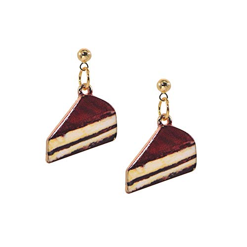 Chocolate Cake Earrings