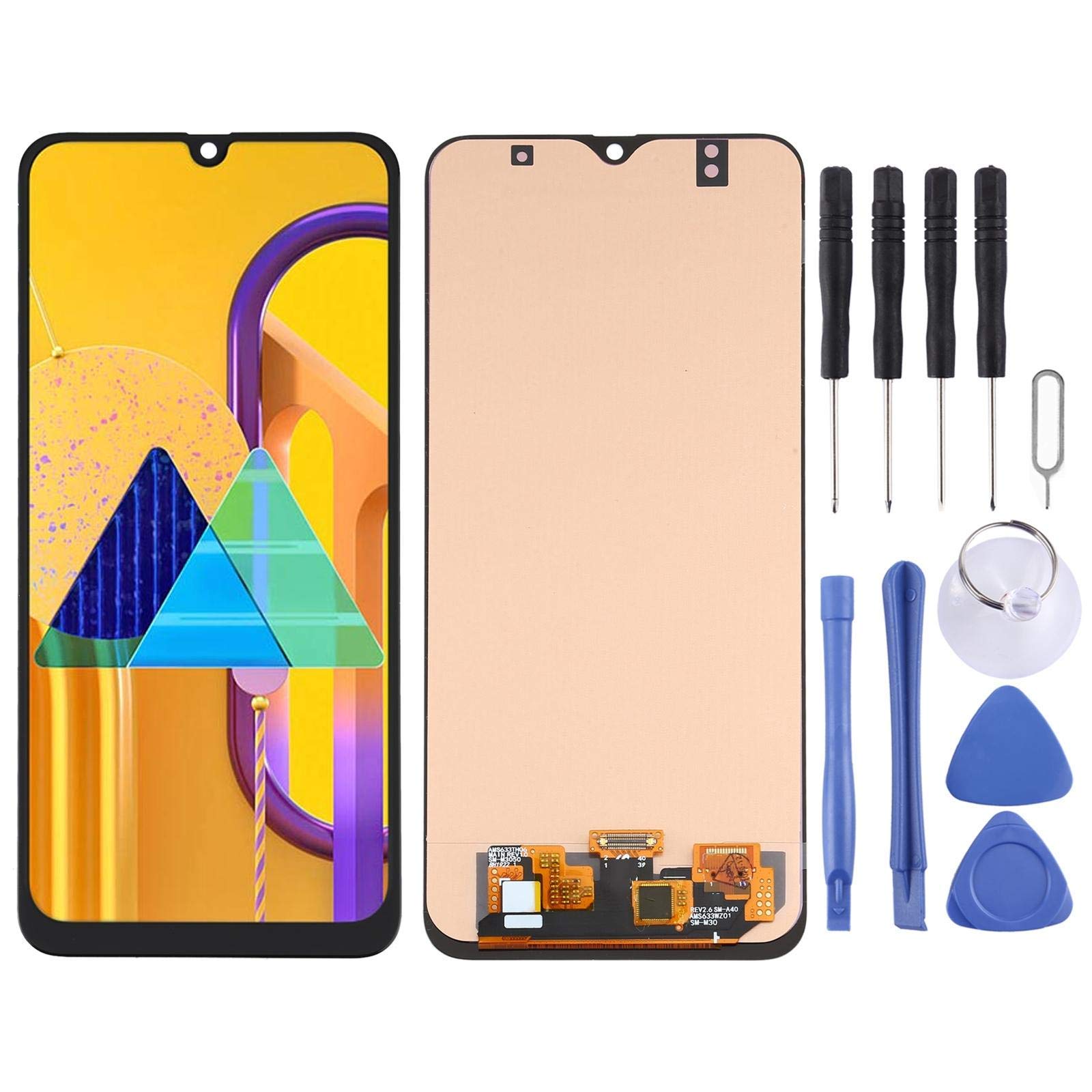Original OLED LCD Screen & Digitizer Full Assembly Replacement for Samsung Galaxy M30s SM-M307 - High-Quality Display Repair Part for Clear Viewing & Gaming Experience