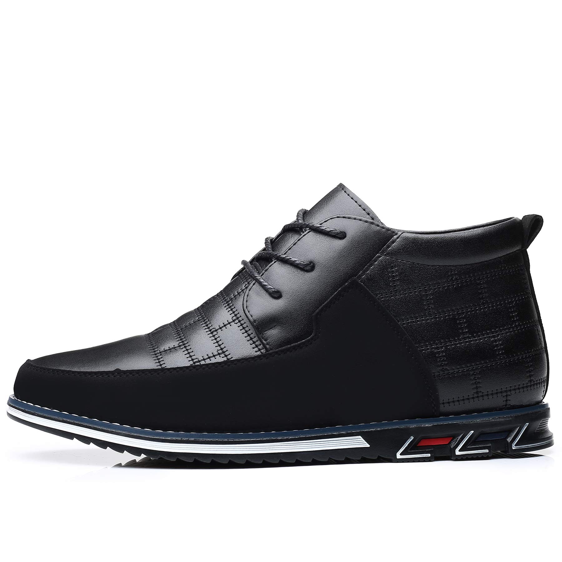 COSIDRAM Men's Casual High-Top Loafers - Comfortable Walking Sneakers Boots for Men | Perfect for Daily Wear, Office & Outdoor Activities