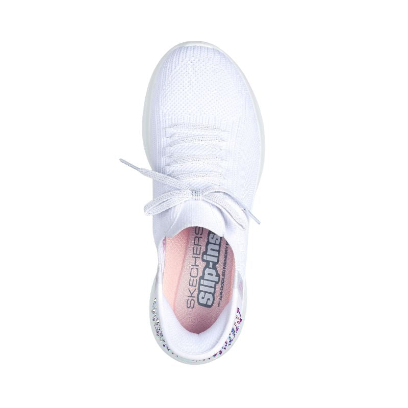 Women's Slip-On Sneakers Ultra Flex 3 - Shining Comfort Lightweight Walking Shoes for Work, Travel & Everyday Wear