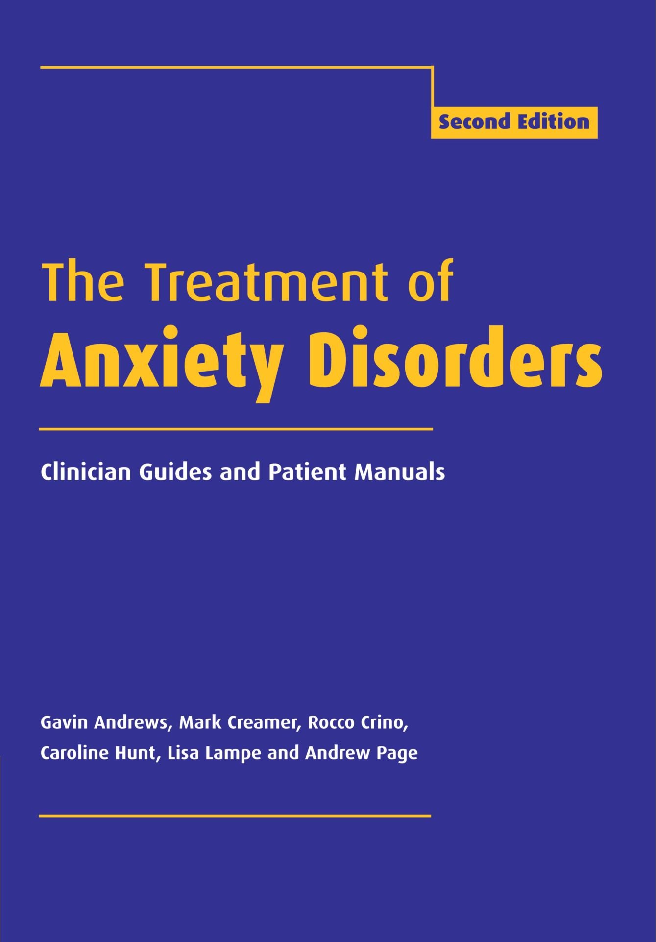 Best Anxiety Disorder Treatment Guides: Clinician & Patient Manuals for Therapy, Self-Help & Mental Wellness